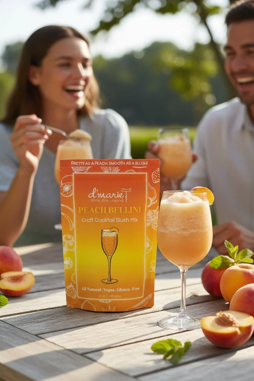 Peach Bellini Ready-To-Freeze Cocktail