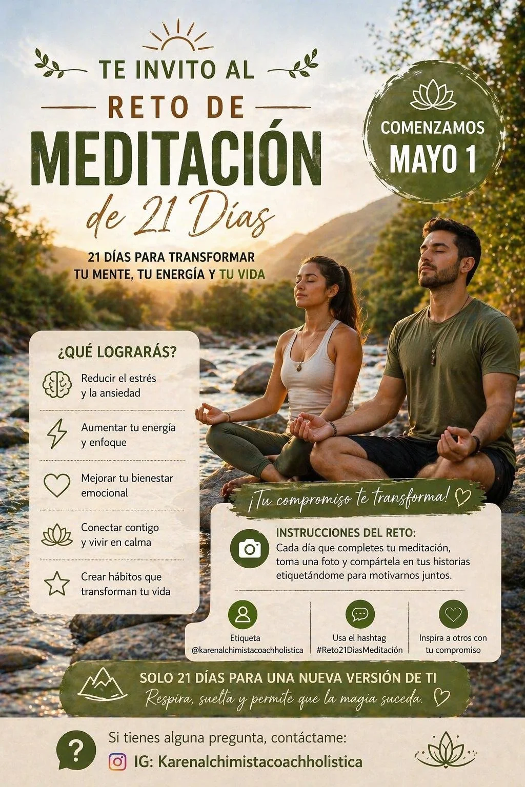 Reto de Meditación 21 Días