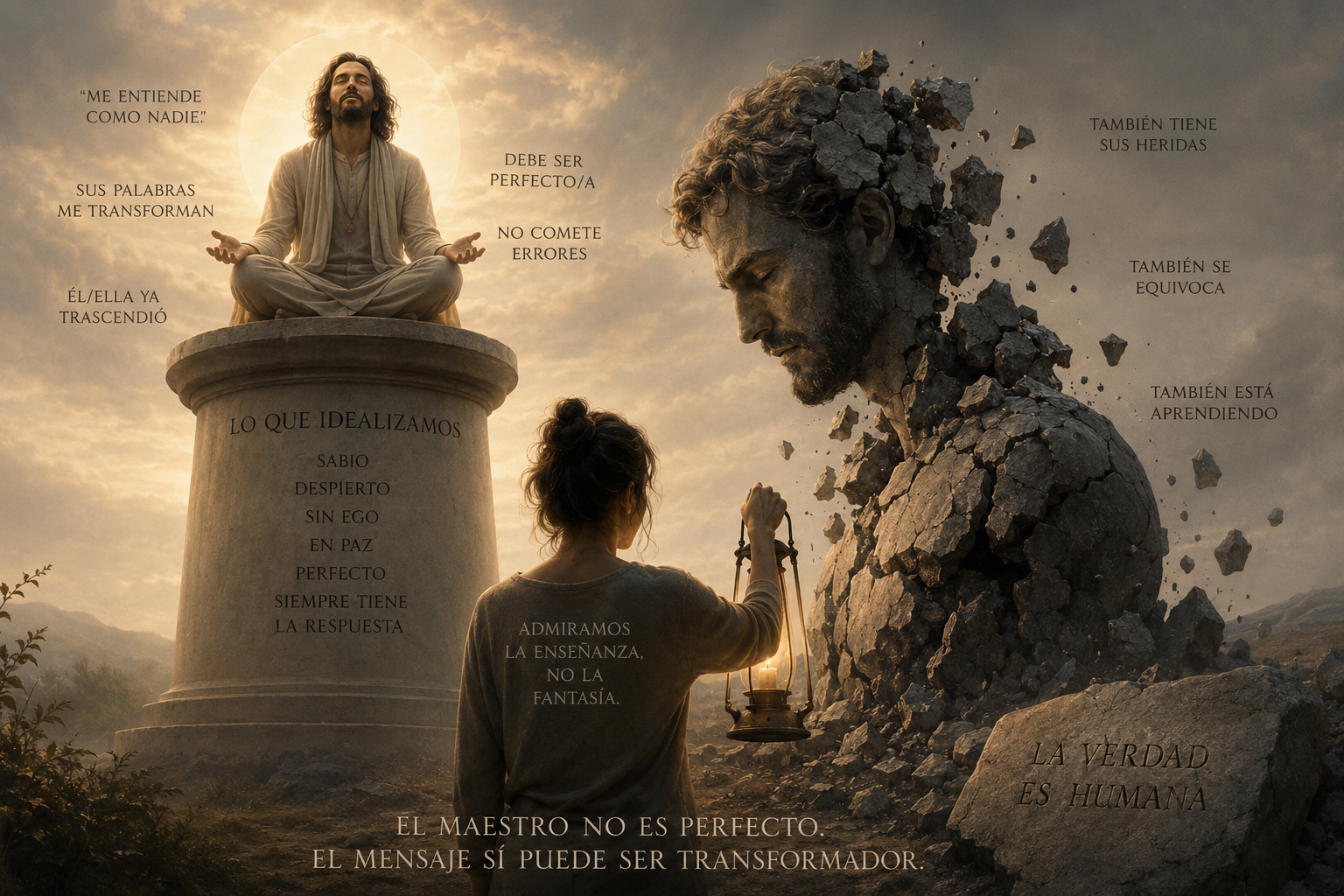 Cuando el maestro cae del pedestal