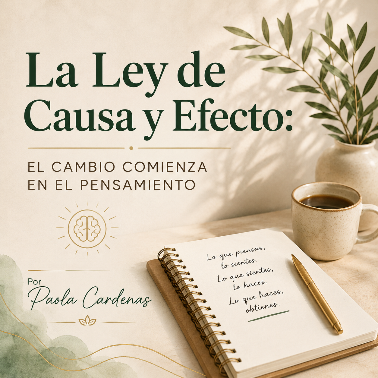 La Ley de Causa y Efecto: el cambio comienza en el pensamiento