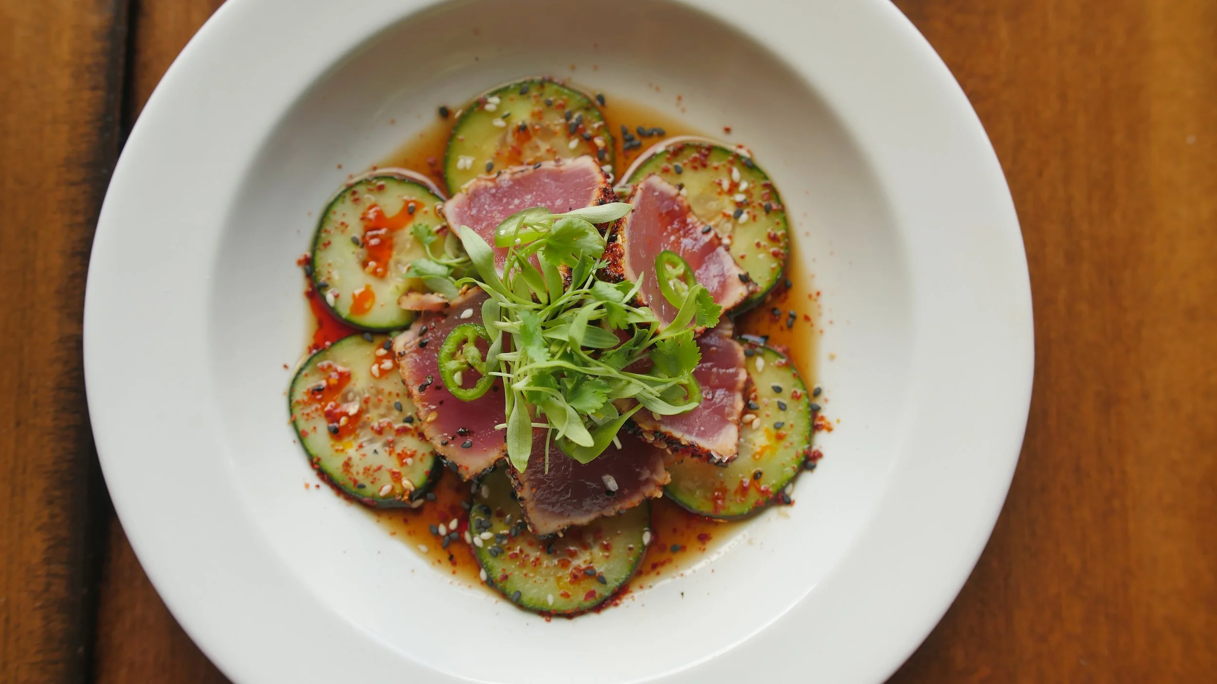 Fresh Seafood, Ahi Tuna, Sashimi, Private Chef, East Texas, Cedar Creek Lake.