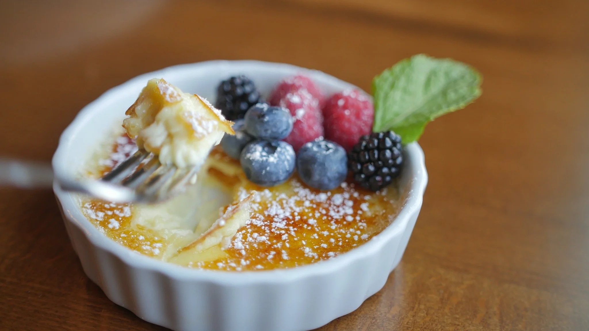Creme Brulee Private Dinner Party Personal Chef