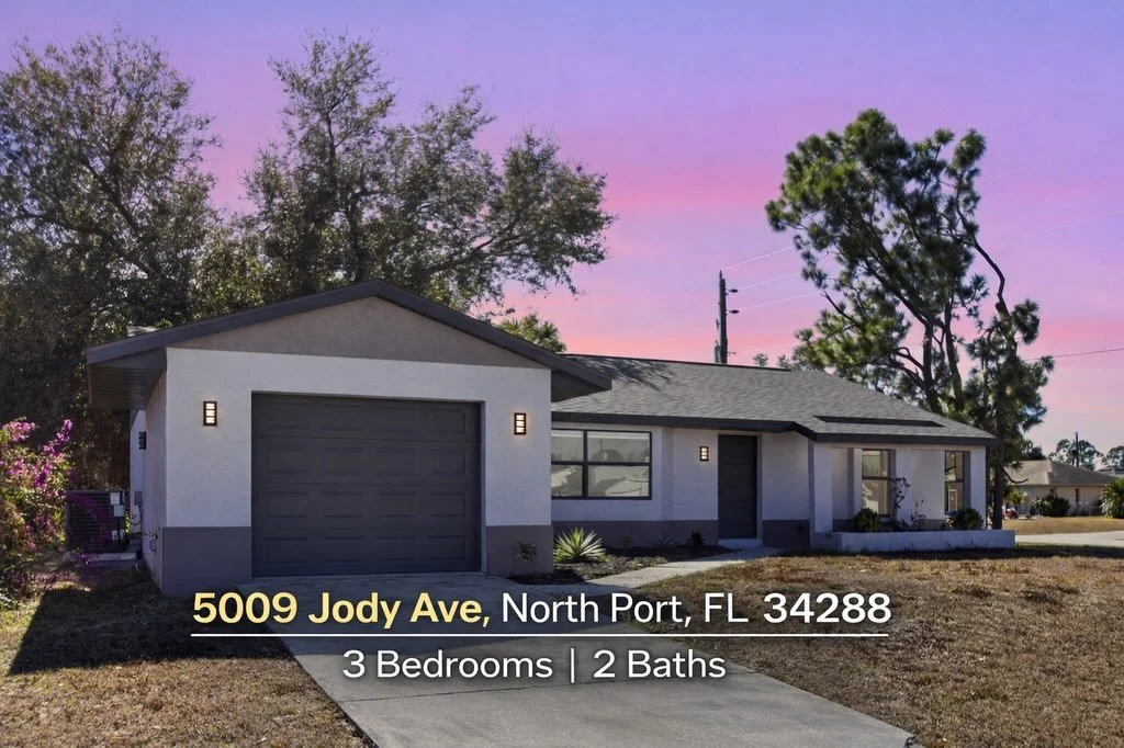 Looking for a move-in ready 3 bed, 2 bath home in North Port?
📍 5009 Jody Ave

This could be your next address 🏡
📩 Send @luismatosthebroker a message for details