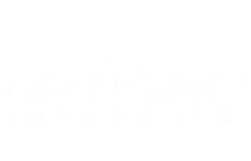 Orion180 Insurance logo with stars above the text on a black background.