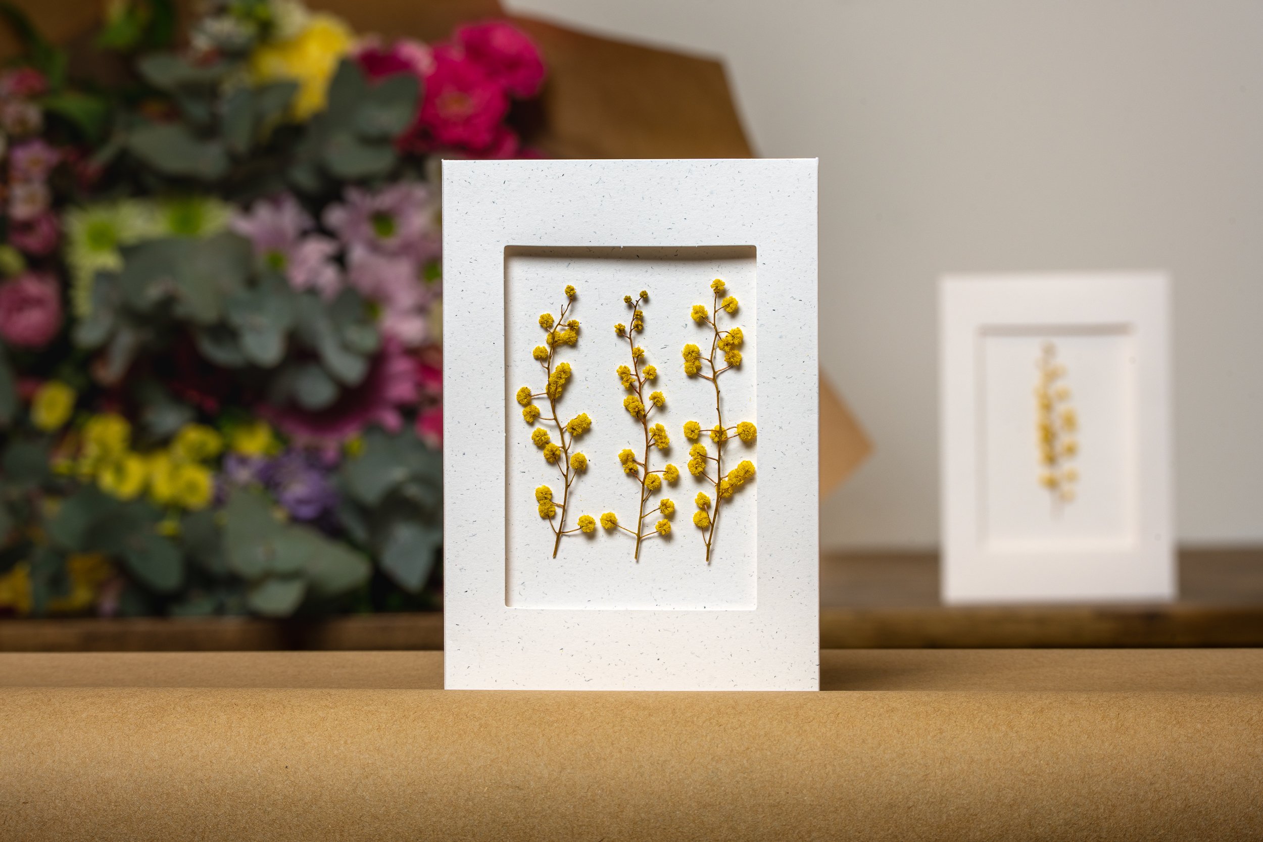 Wattle Greeting Card