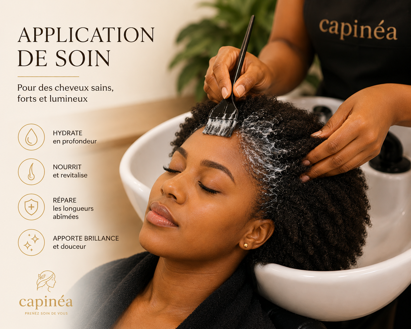 Application de soin