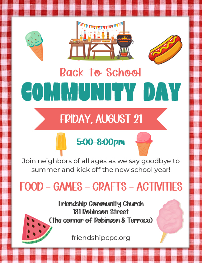 Back-to-School Community Day