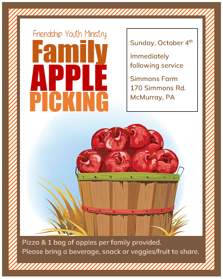 Family Apple Picking
