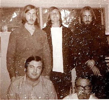 Four brothers and Dad.