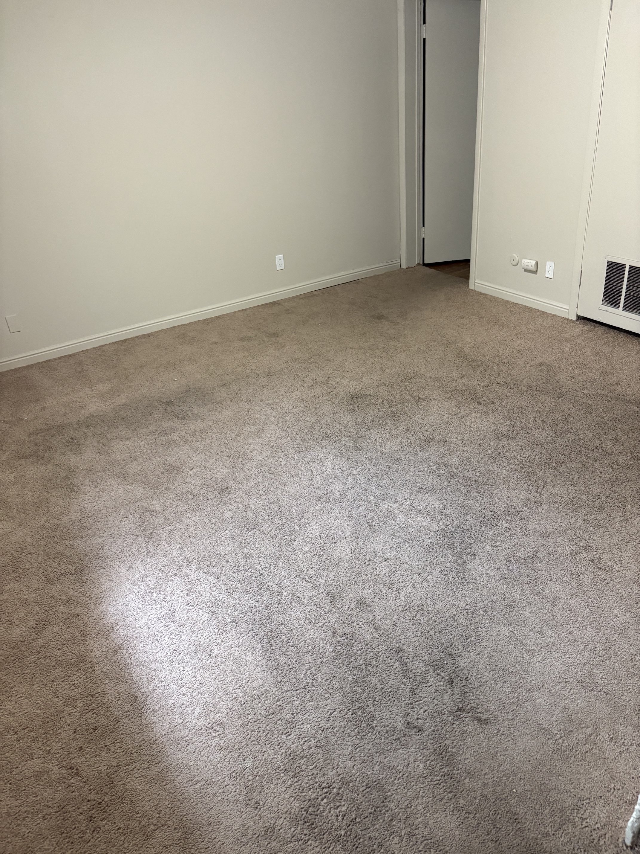 Turn/make ready carpet cleaning completed by Doblo Turn Pros