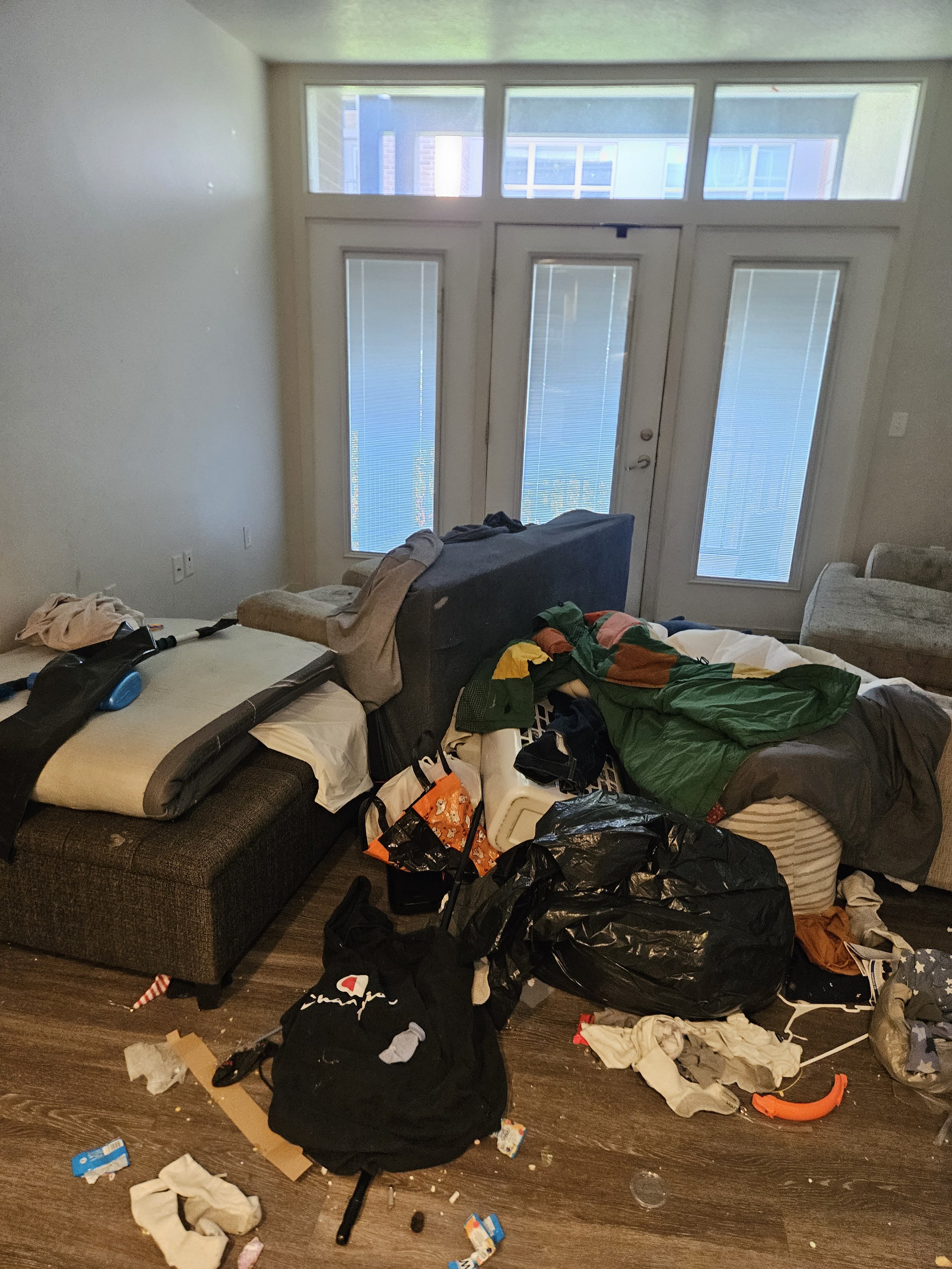 Eviction trash out completed by Doblo Turn Pros