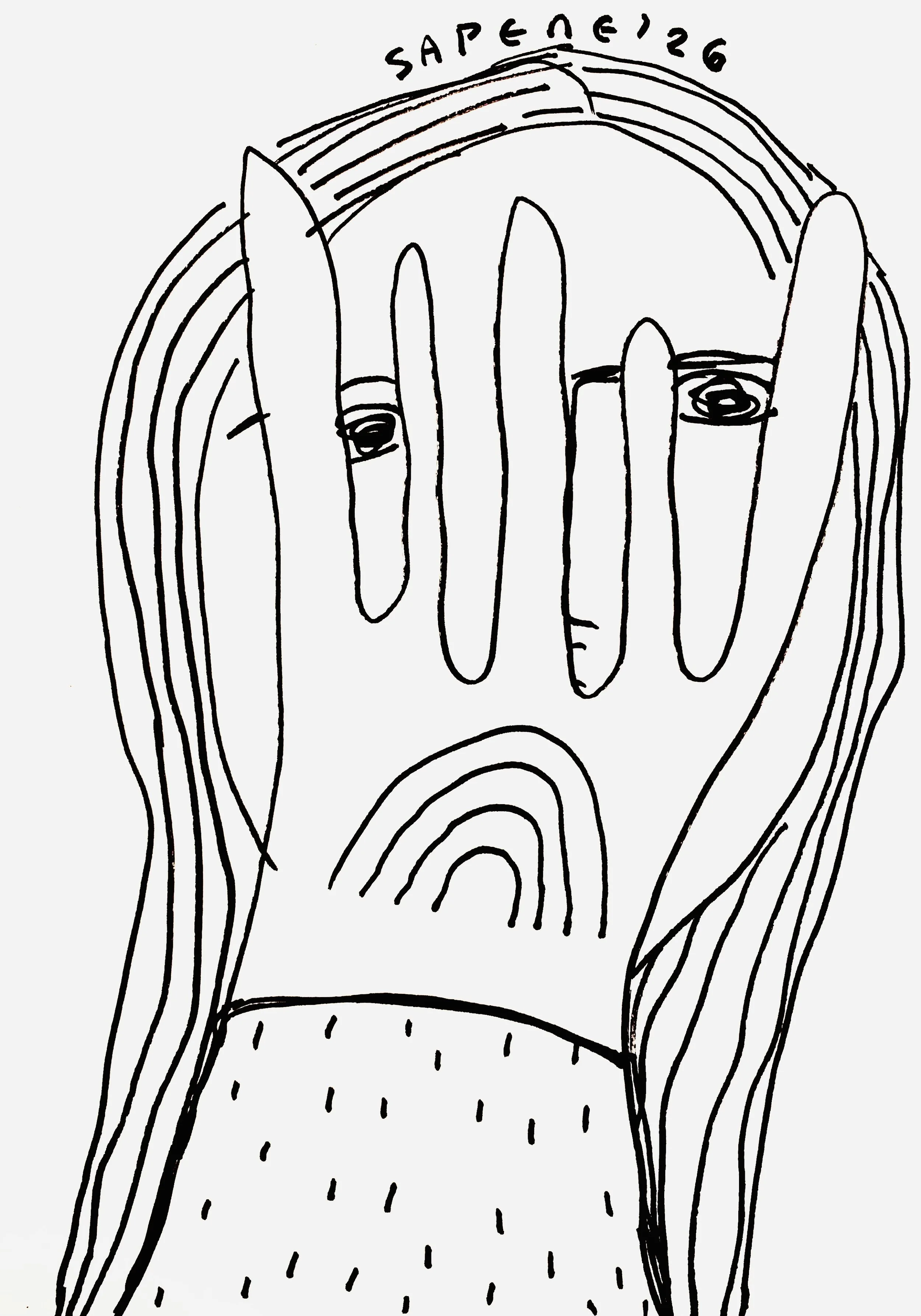 Daily Sketches, 2026
Ink on paper 5.8 x 8.3 in 14.8 x 21 cm