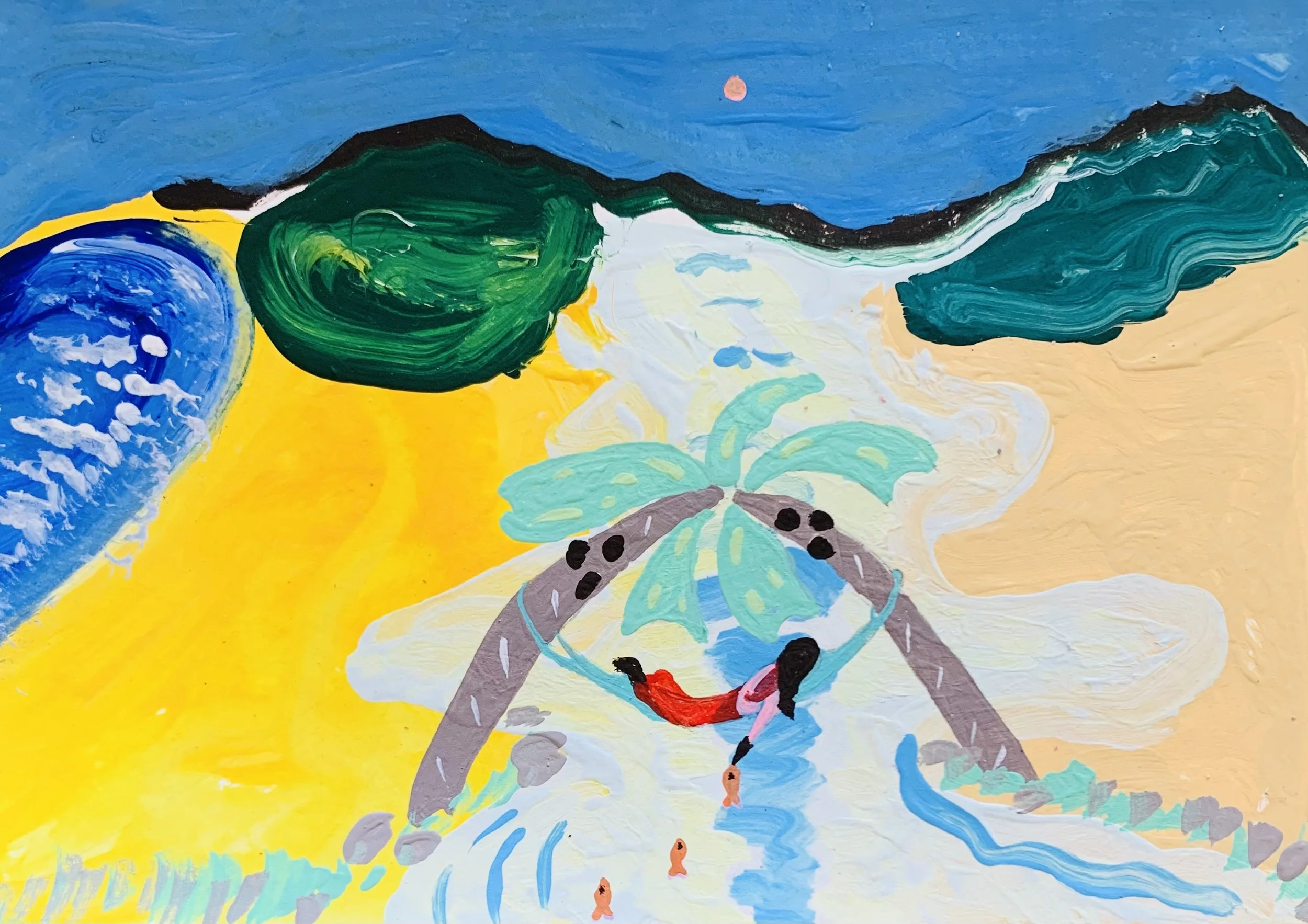 Kavanayén 01. Hogar de palmeras. Río Orinoco. 2025

Gouache on paper 5.8 × 8.2 in 14.8 × 21 cm