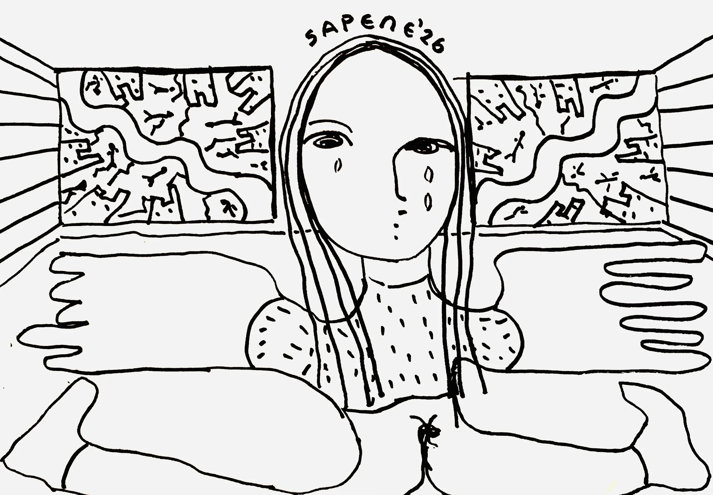 56 Daily Sketches, 2026
Ink on paper 5.8 x 8.3 in 14.8 x 21 cm
