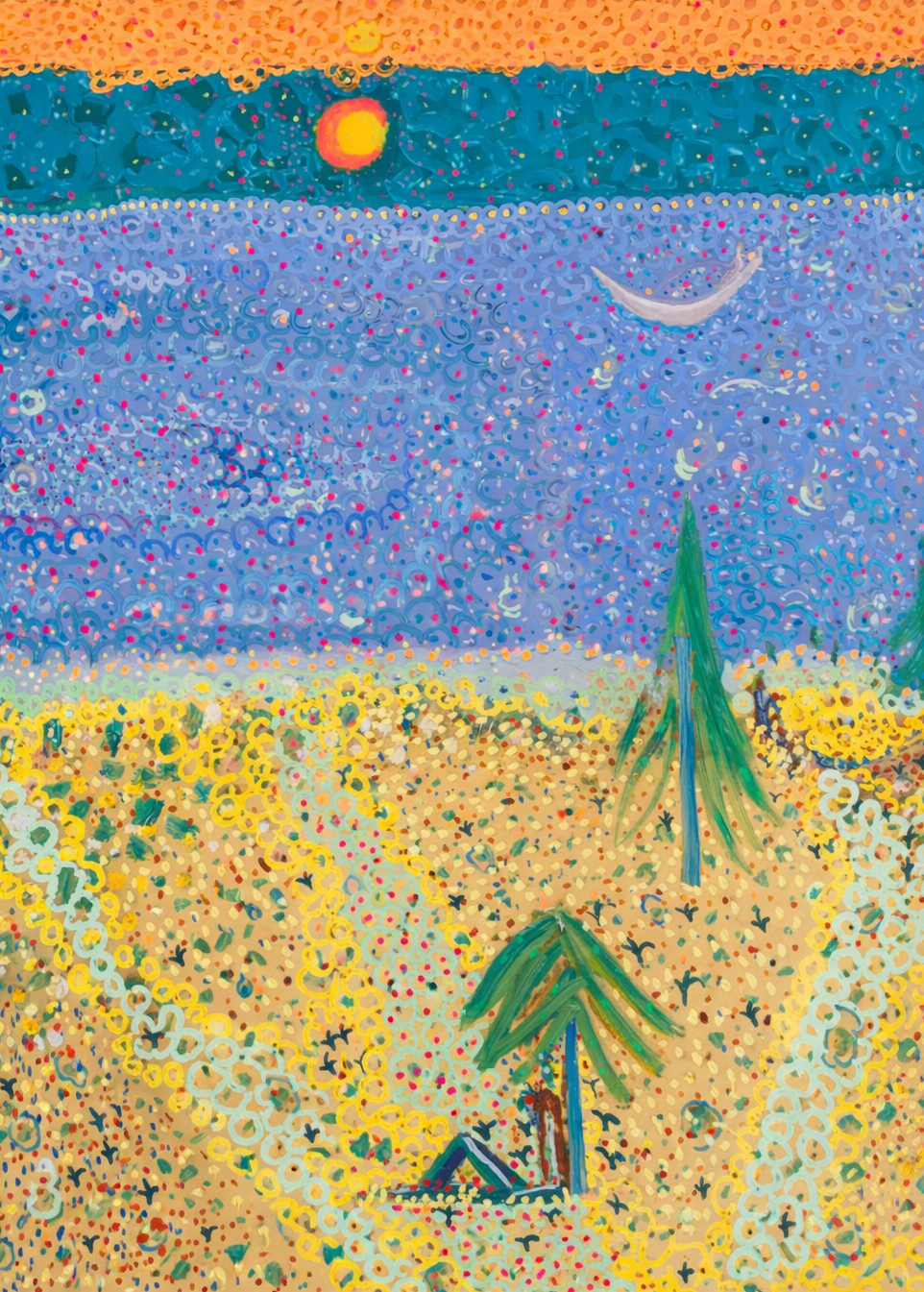 Kavanayén, Canaima. 2025

Oil on Canvas 43 x 62 in 110 x 158 cm 