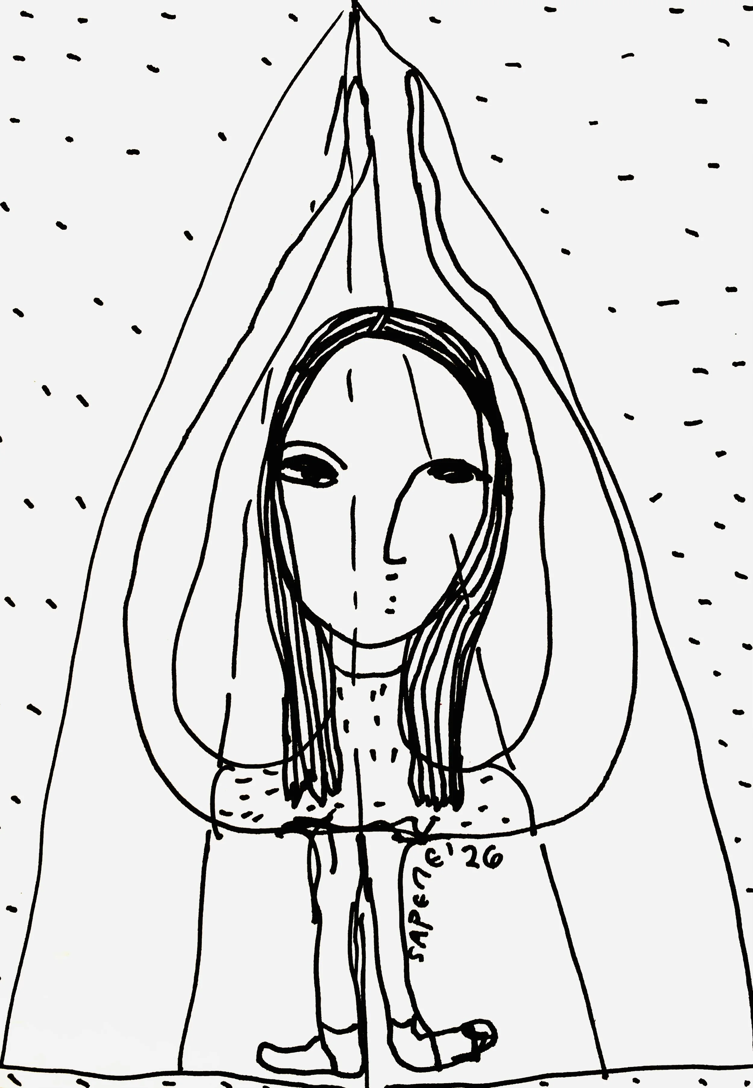 65 Daily Sketches, 2026
Ink on paper 5.8 x 8.3 in 14.8 x 21 cm