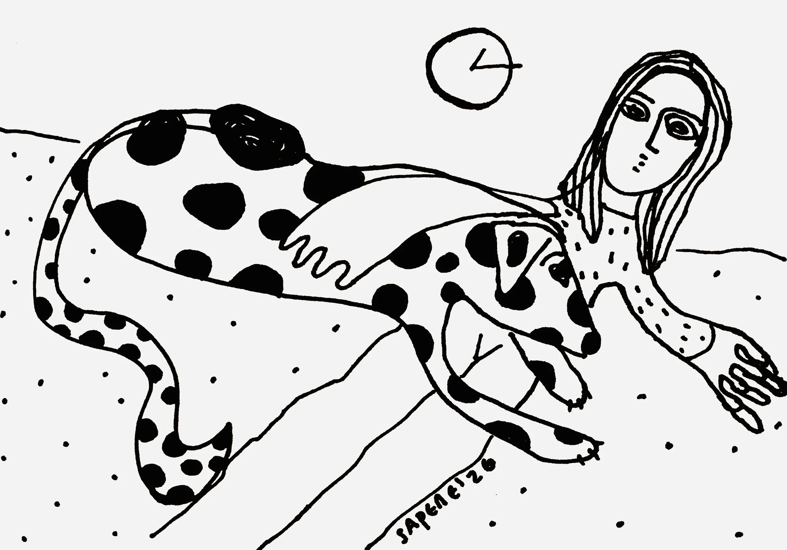 12 Daily Sketches, 2026
Ink on paper 5.8 x 8.3 in 14.8 x 21 cm