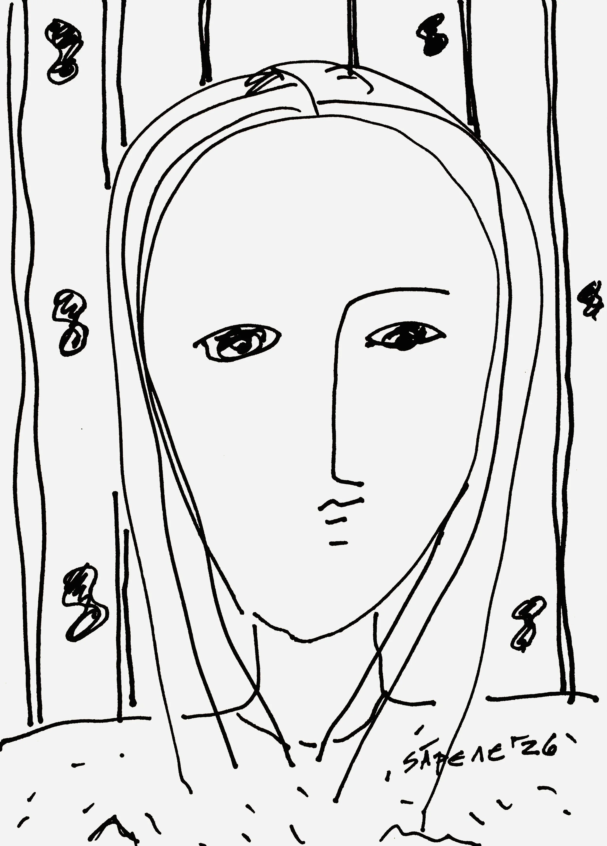Daily Sketches, 2026
Ink on paper 5.8 x 8.3 in 14.8 x 21 cm