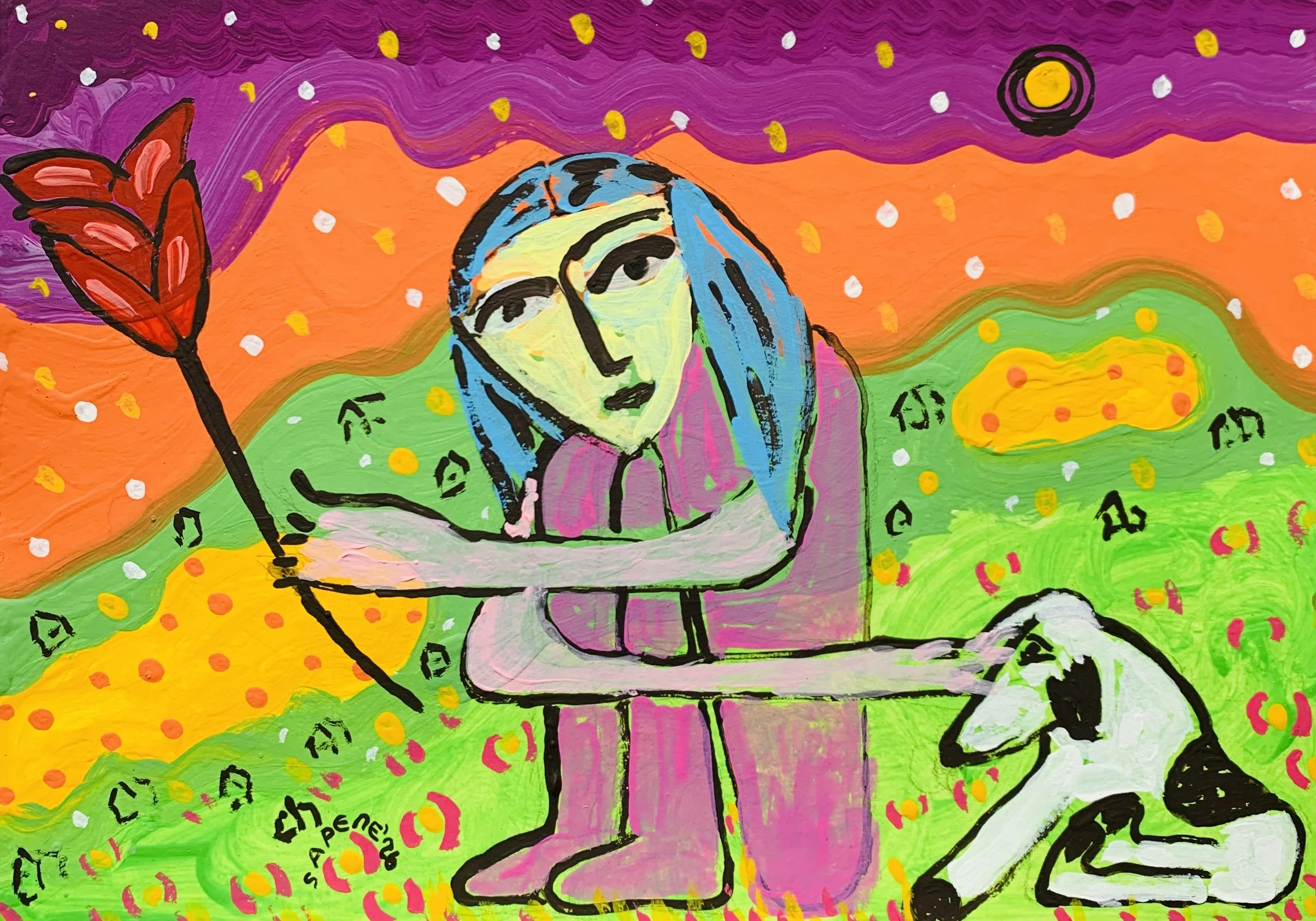 Kavanayén 07. Caracas. Río Orinoco. 2026

Gouache on paper 11.6 × 8.2 in 29.7 × 21 cm