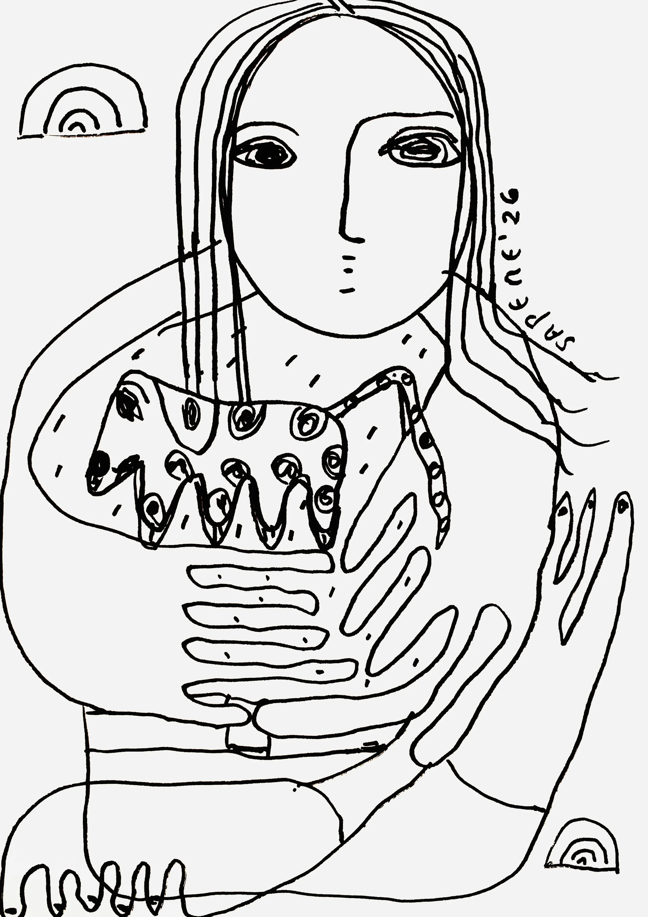 Daily Sketches, 2026
Ink on paper 5.8 x 8.3 in 14.8 x 21 cm
