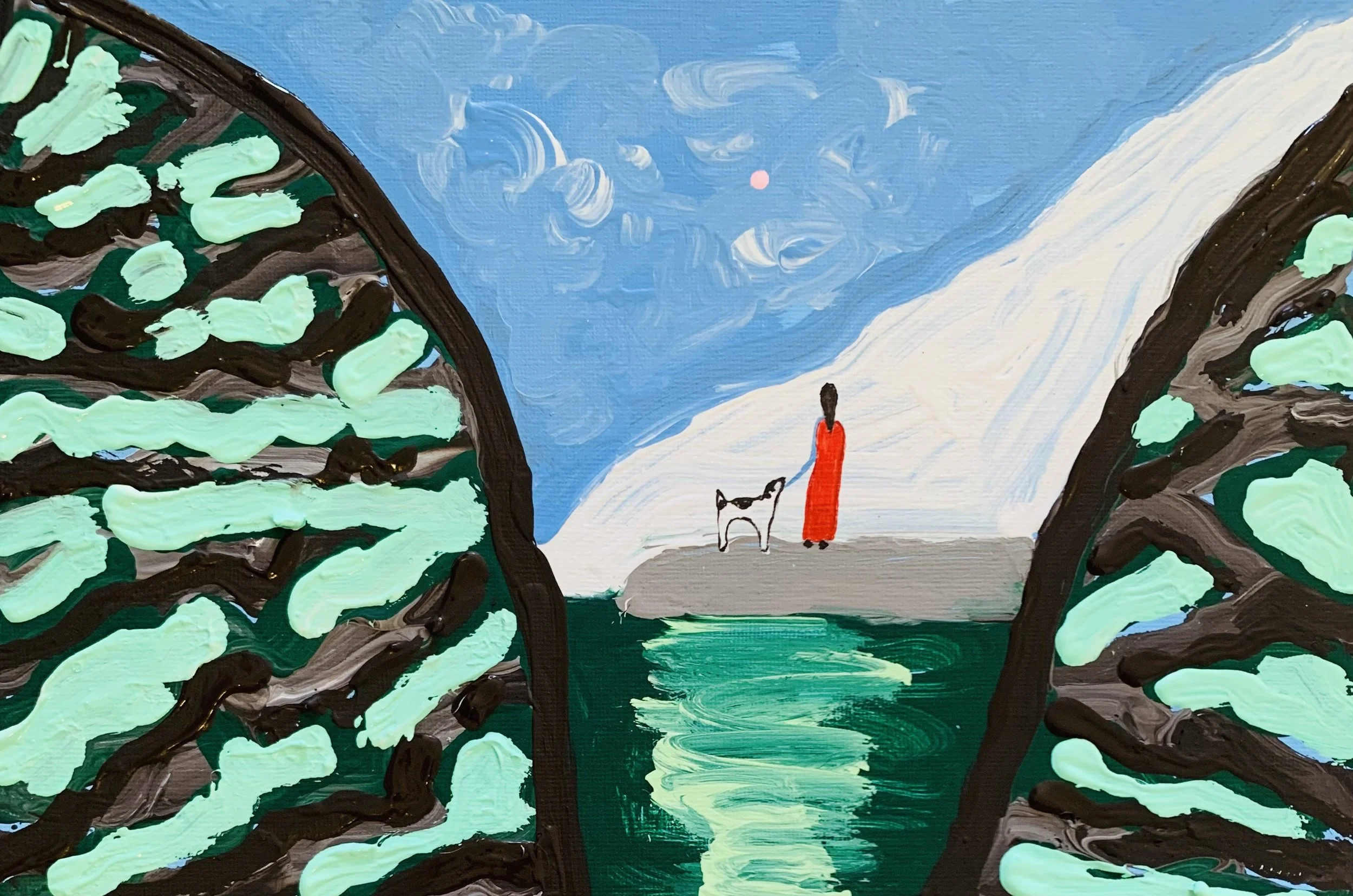 Kavanayén 01. Juntos. Río Orinoco. 2025

Gouache on canvas 12 × 8 in 29.8 × 20 cm