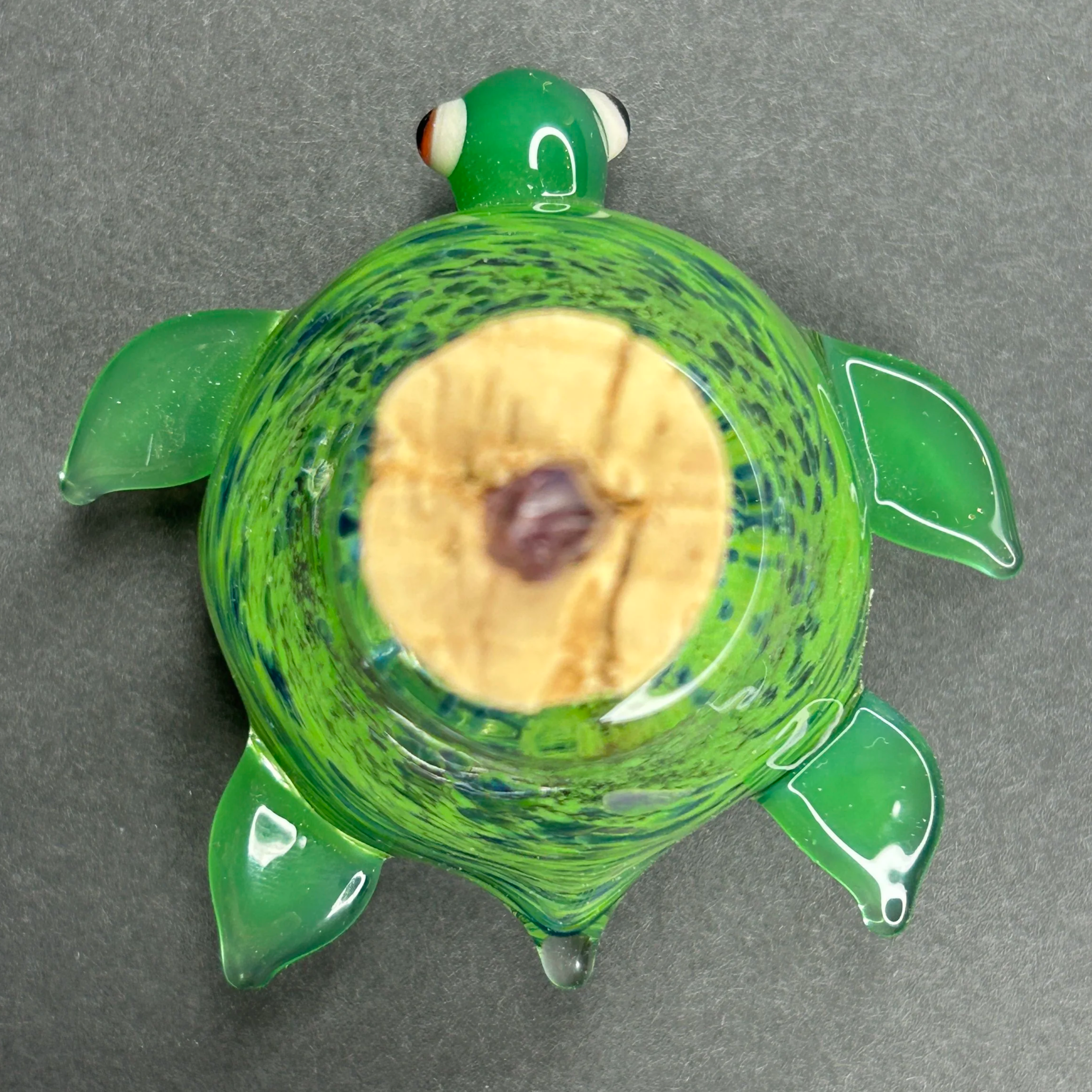 Green Turtle Jar
