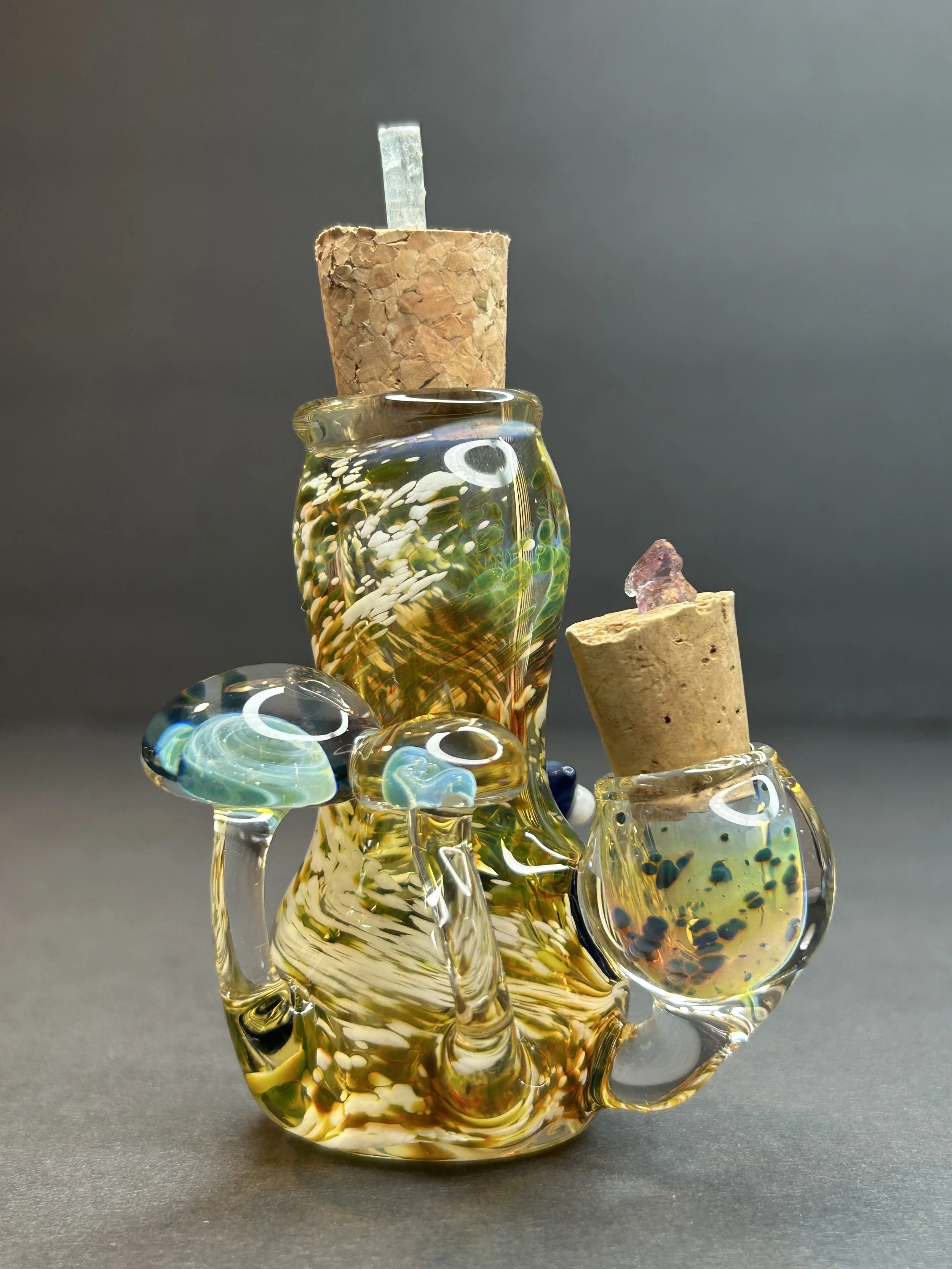Mushroom Lizard Jar Jar