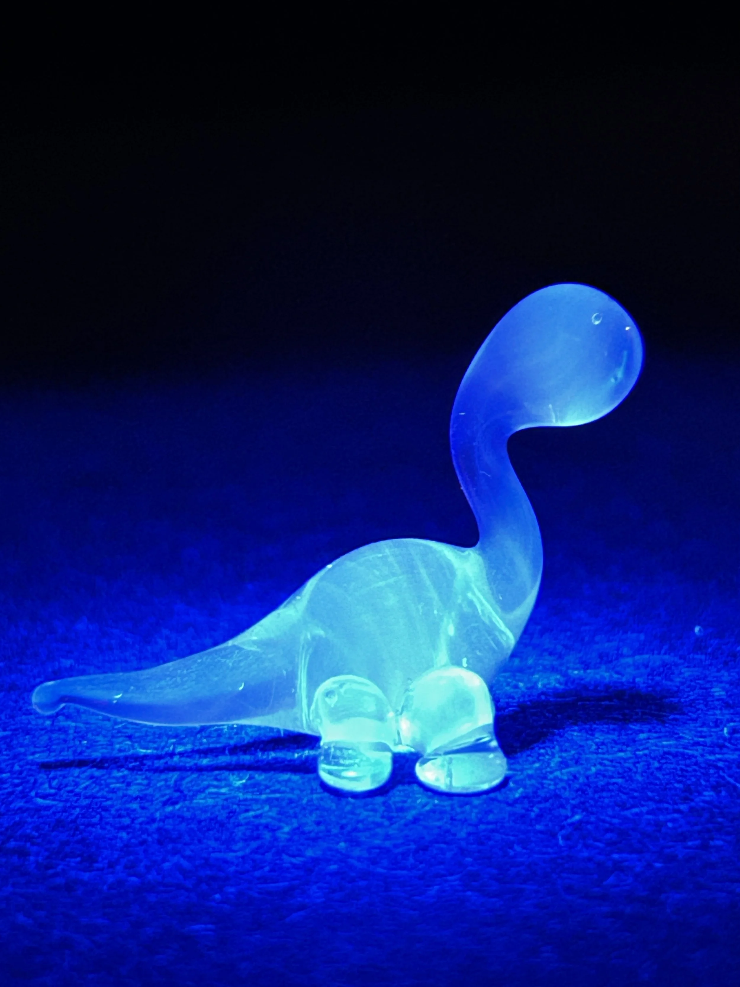 Blue UV Dino