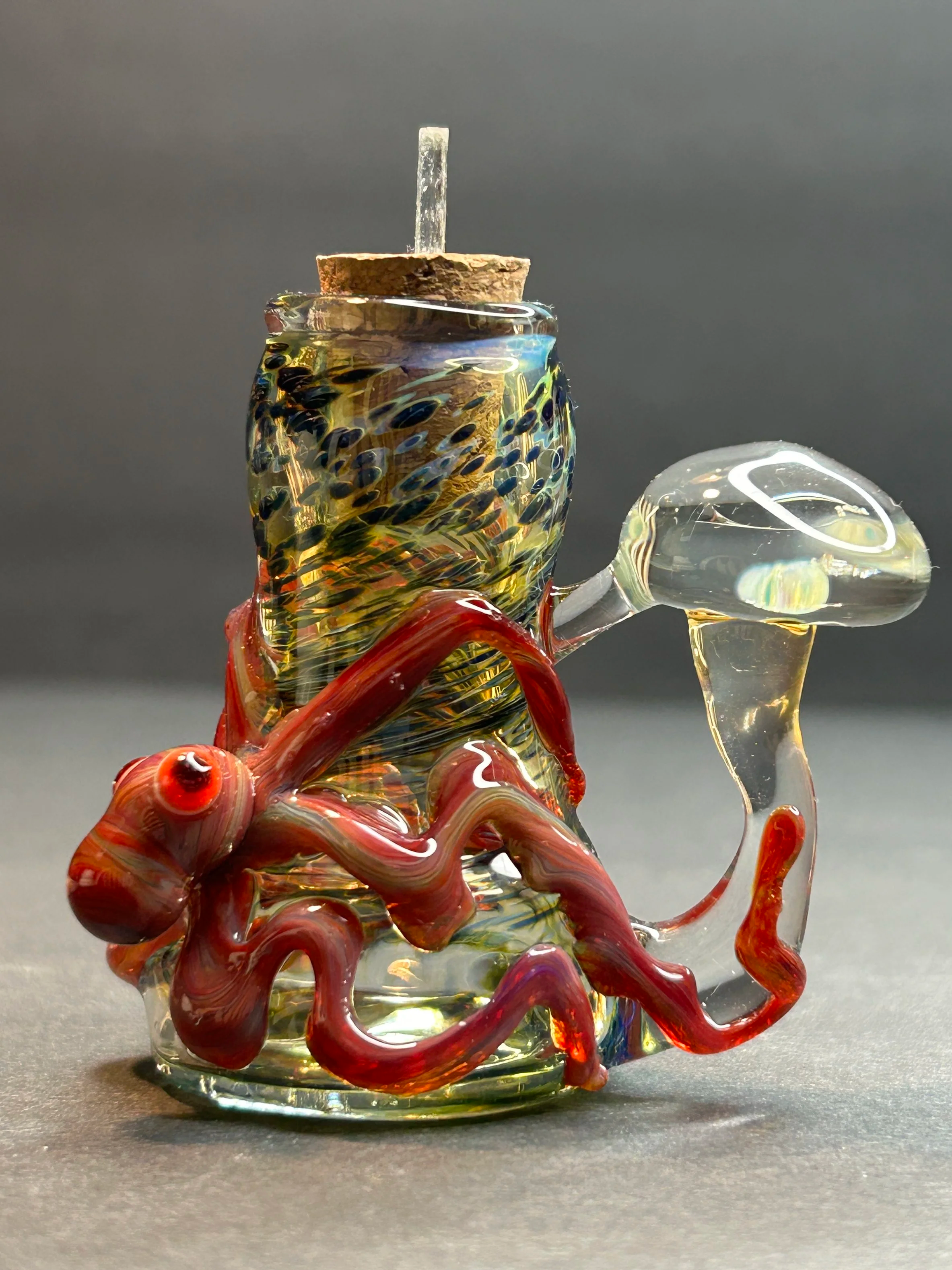 Mushroom Octopus Jar