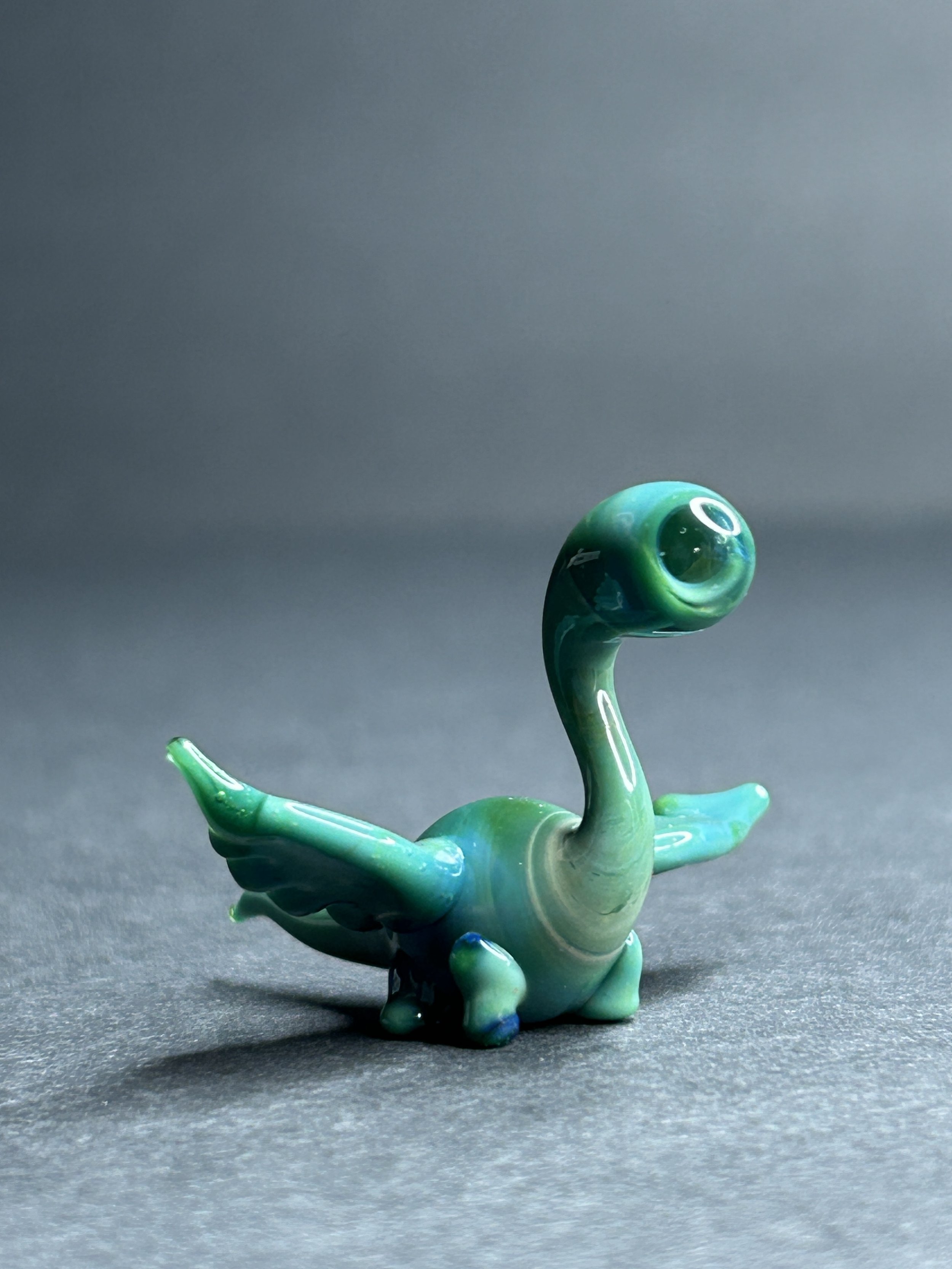 Teal Winged Dino