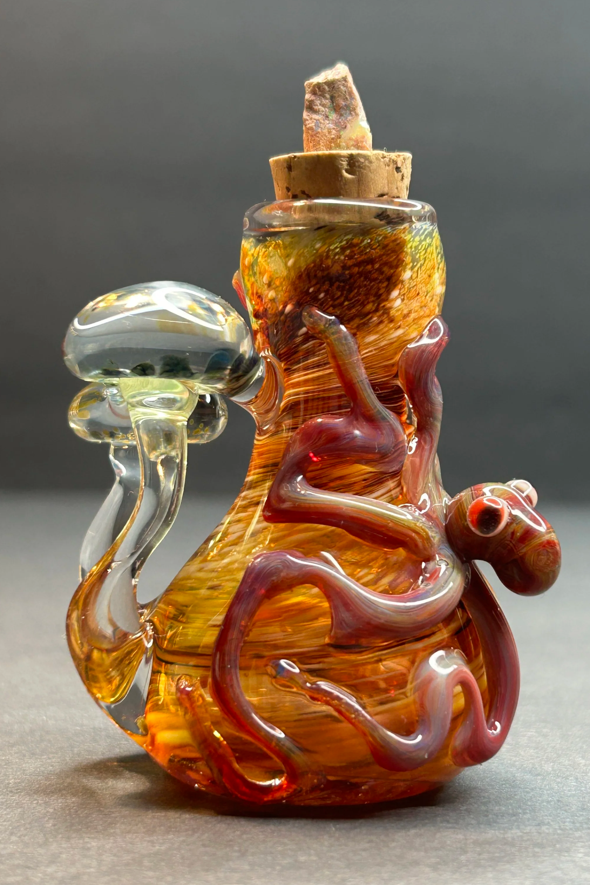 Mushroom Octopus Jar