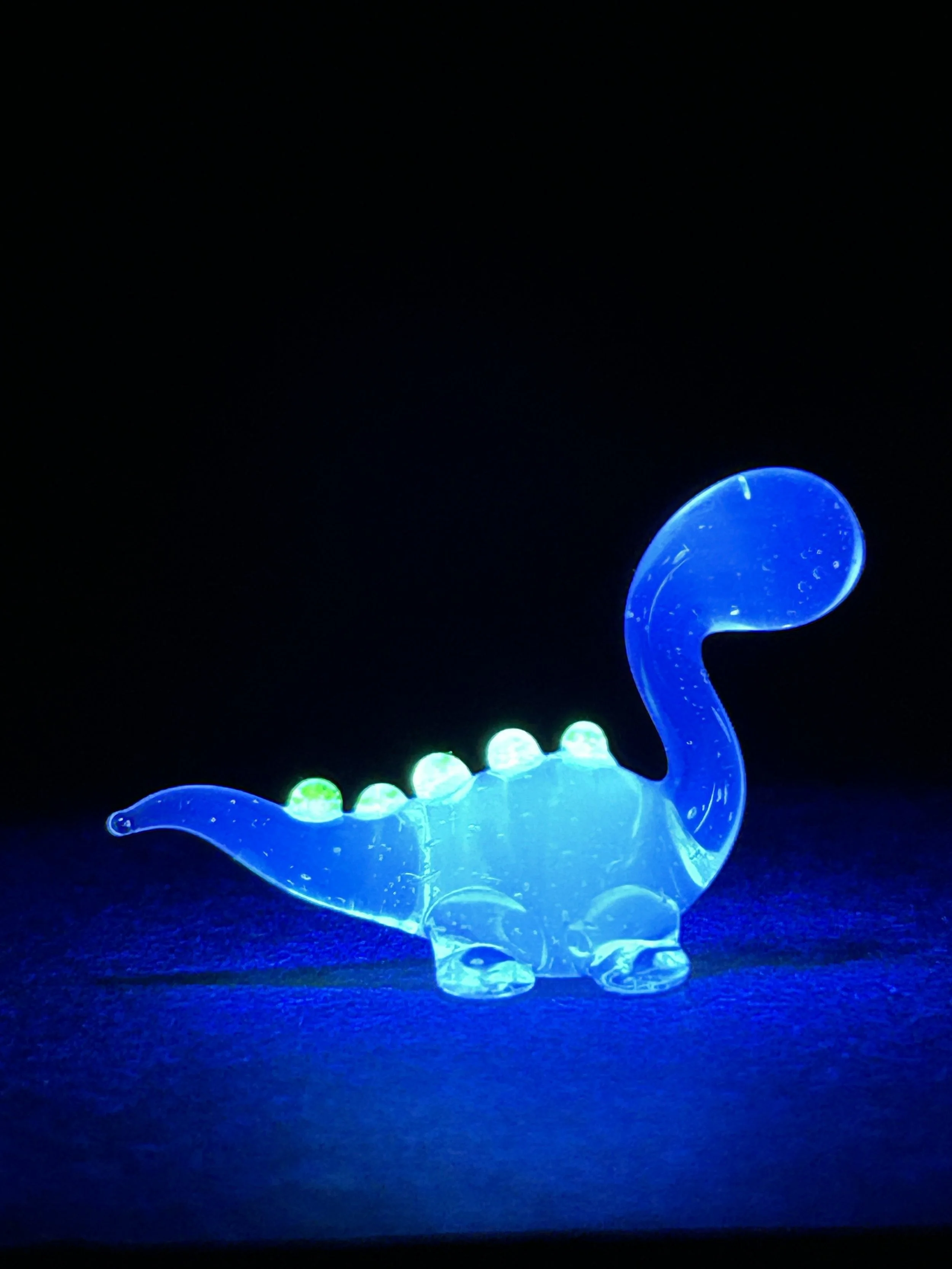 Blue UV Dino