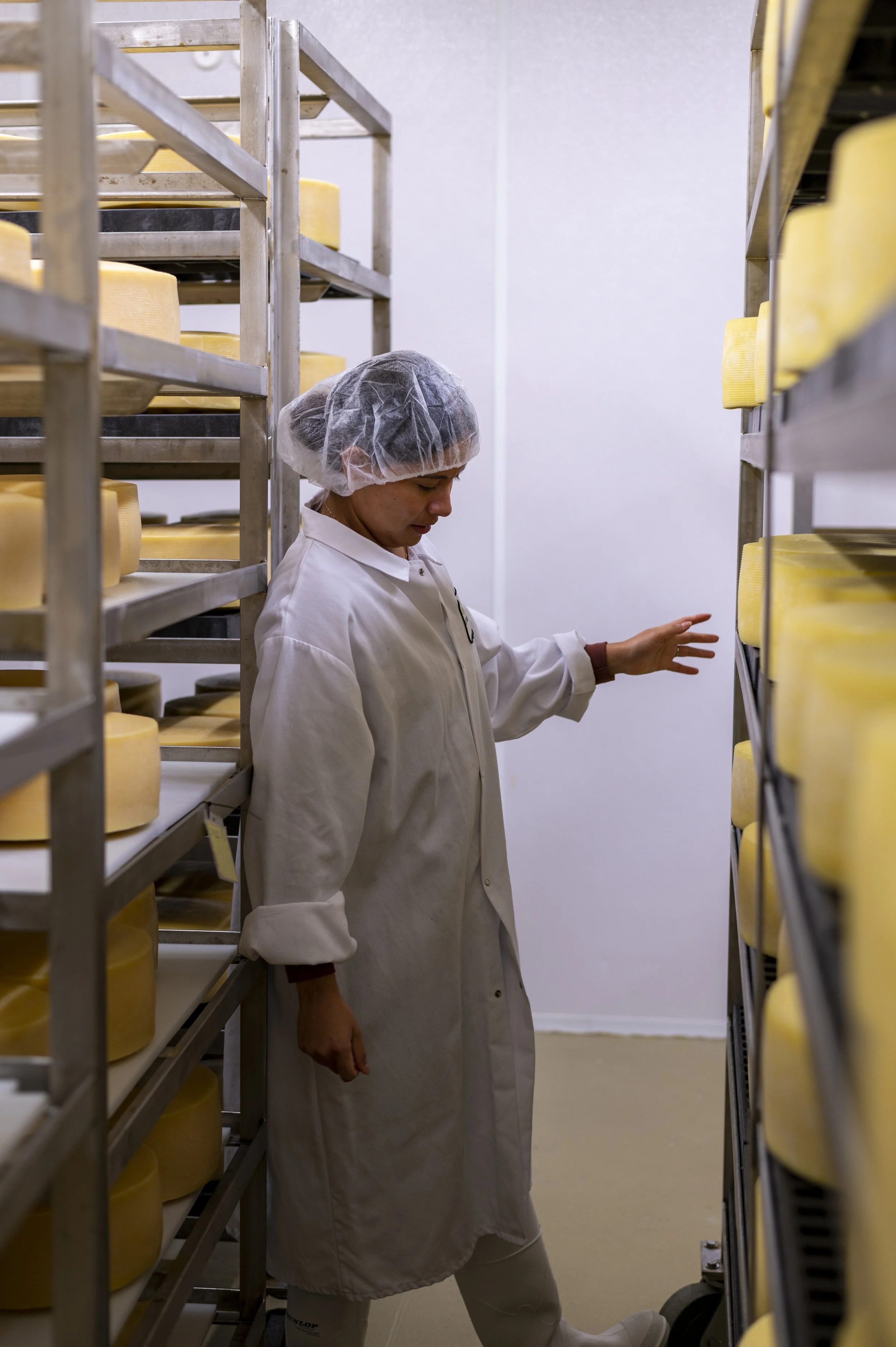 Nidia Wavrin, cheesemaker