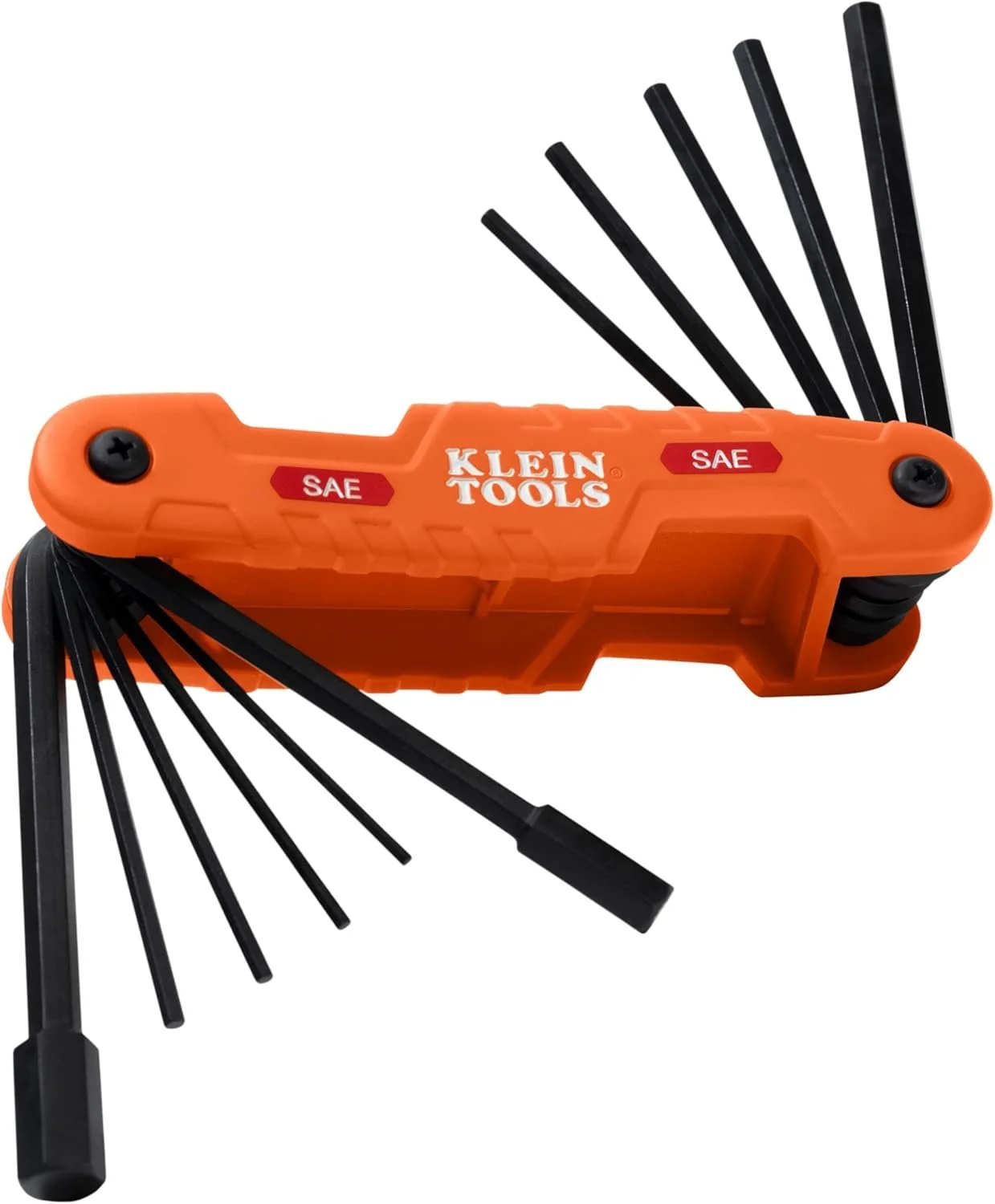 Klein Tools 70550 hex wrench key set covering common Allen sizes for switchgear, reclosers, and utility equipment.