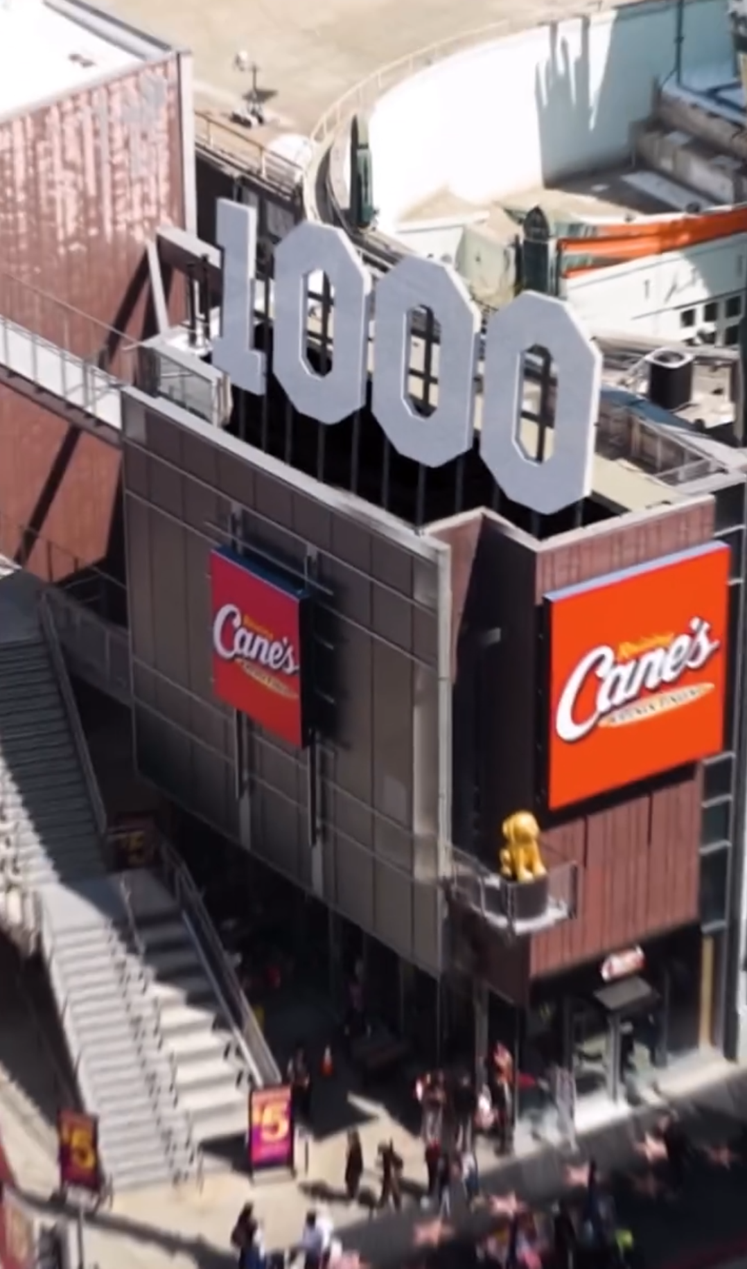 Raising Canes 1000th Restaurant