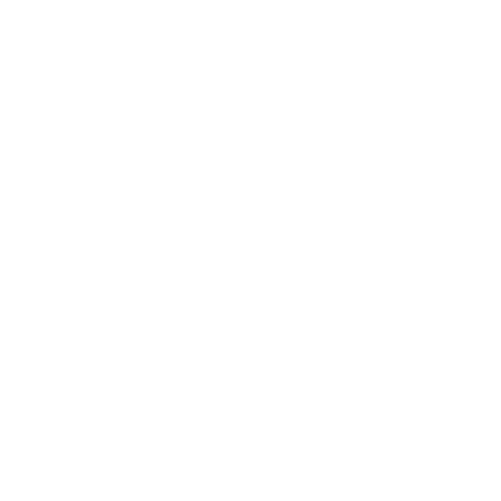 Minimalist black and white clock icon with bold outlines, showing the time as approximately 10:07.