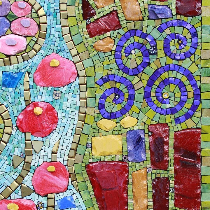 "Kiss of Klimt" (Hanging Exterior Panels)