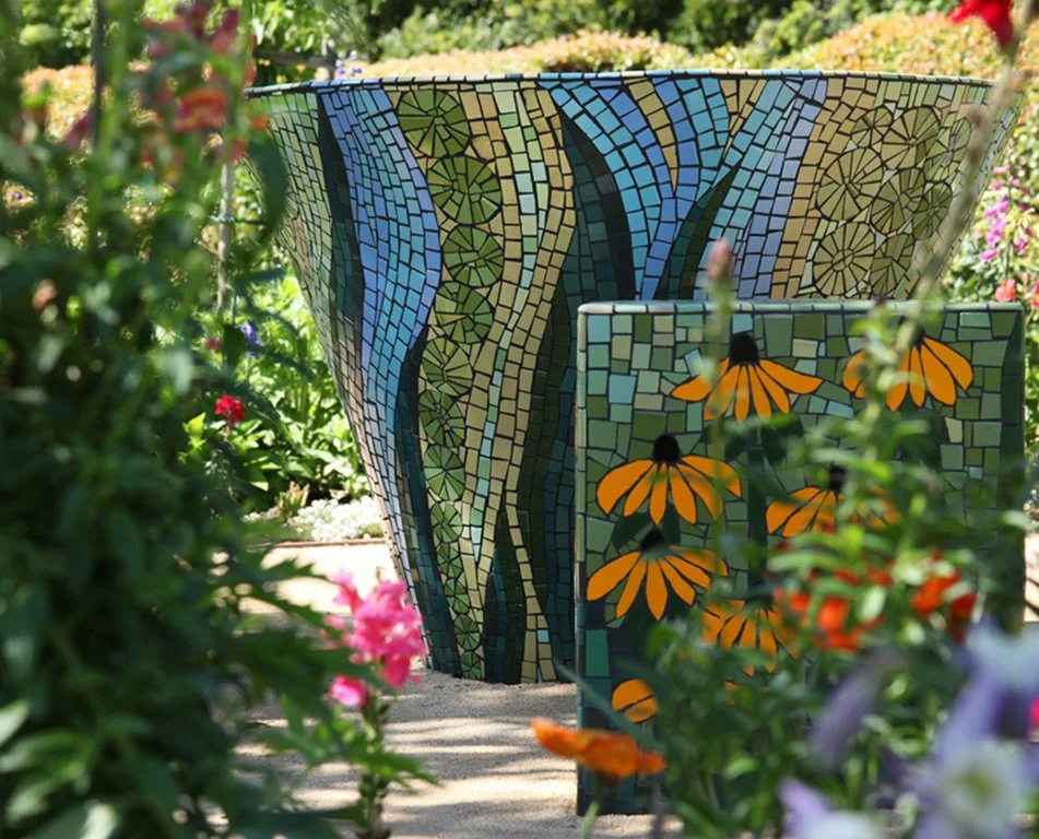 "Mosaic Garden" (Sculpture)