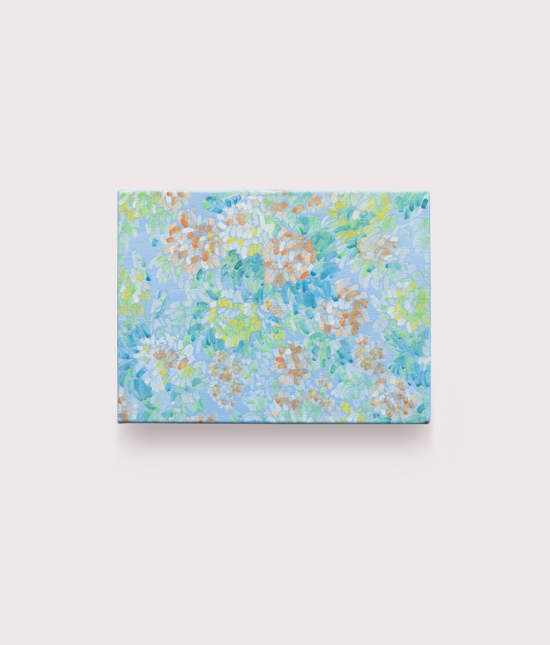 2016.15，oil on linen亚麻布上油画，30x24 cm，2016