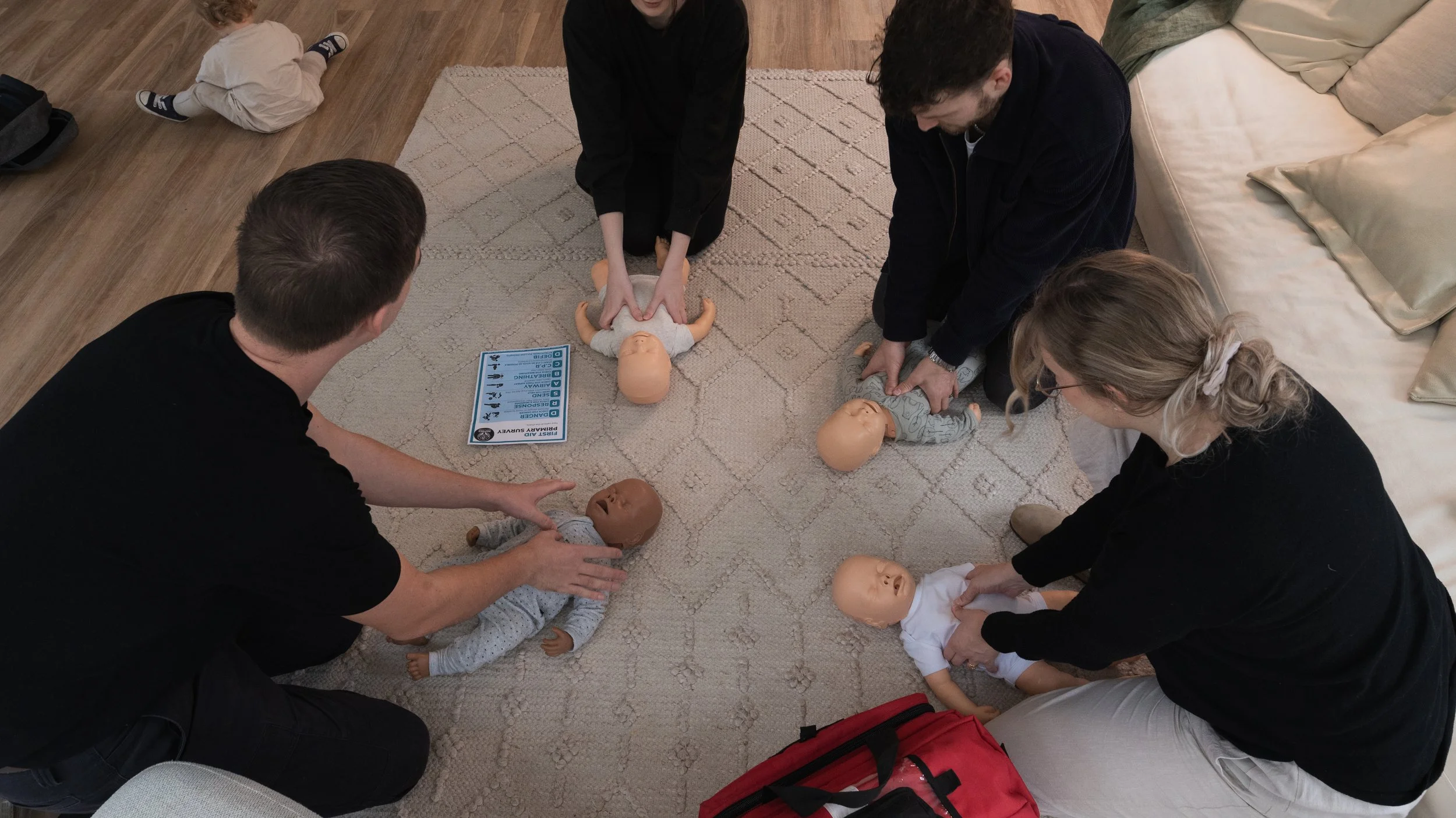 PUBLIC COURSE: Frankland Park Baby Talk- First Aid and CPR