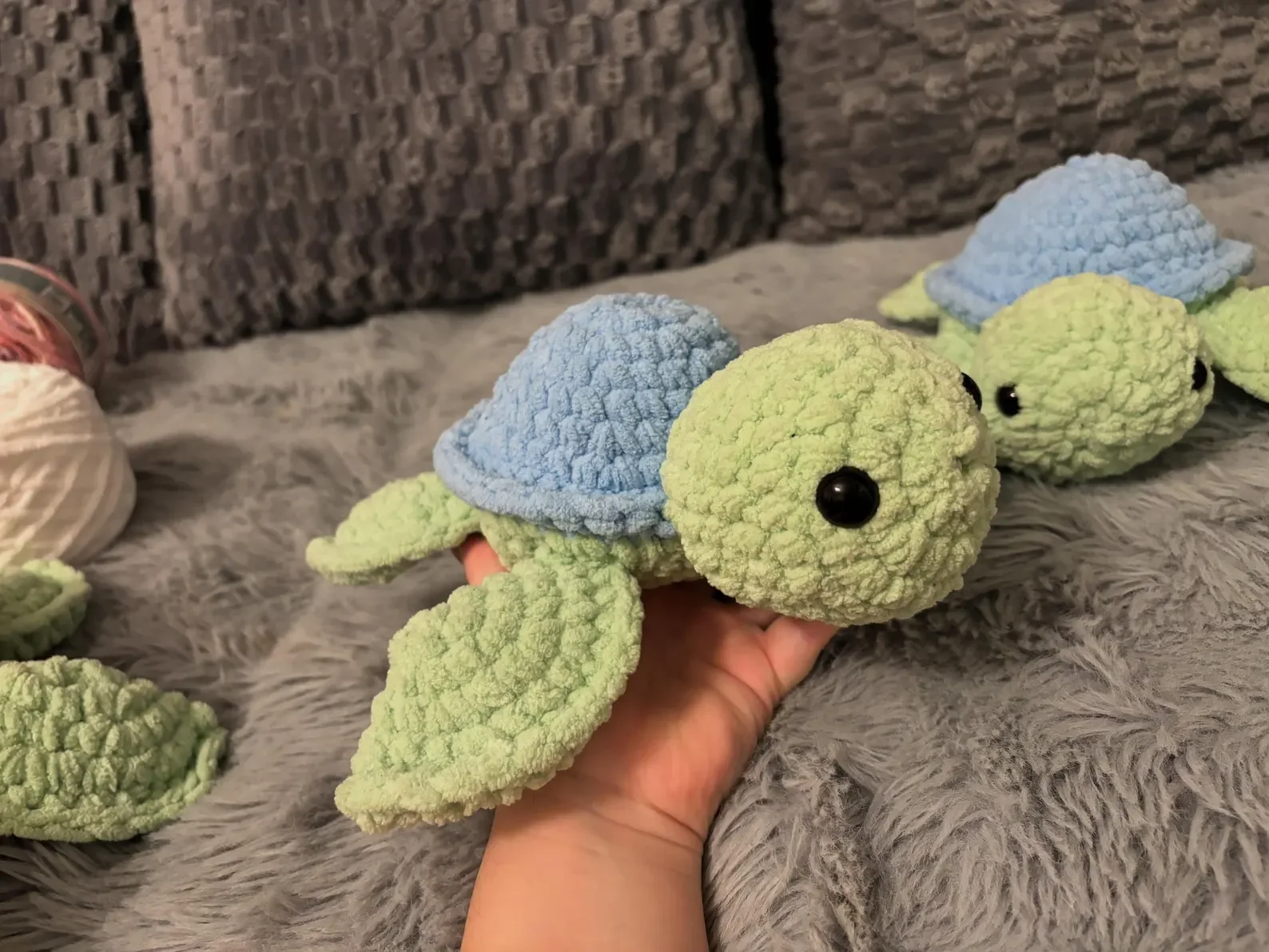 Crochet Turtle – Handmade Amigurumi Plush