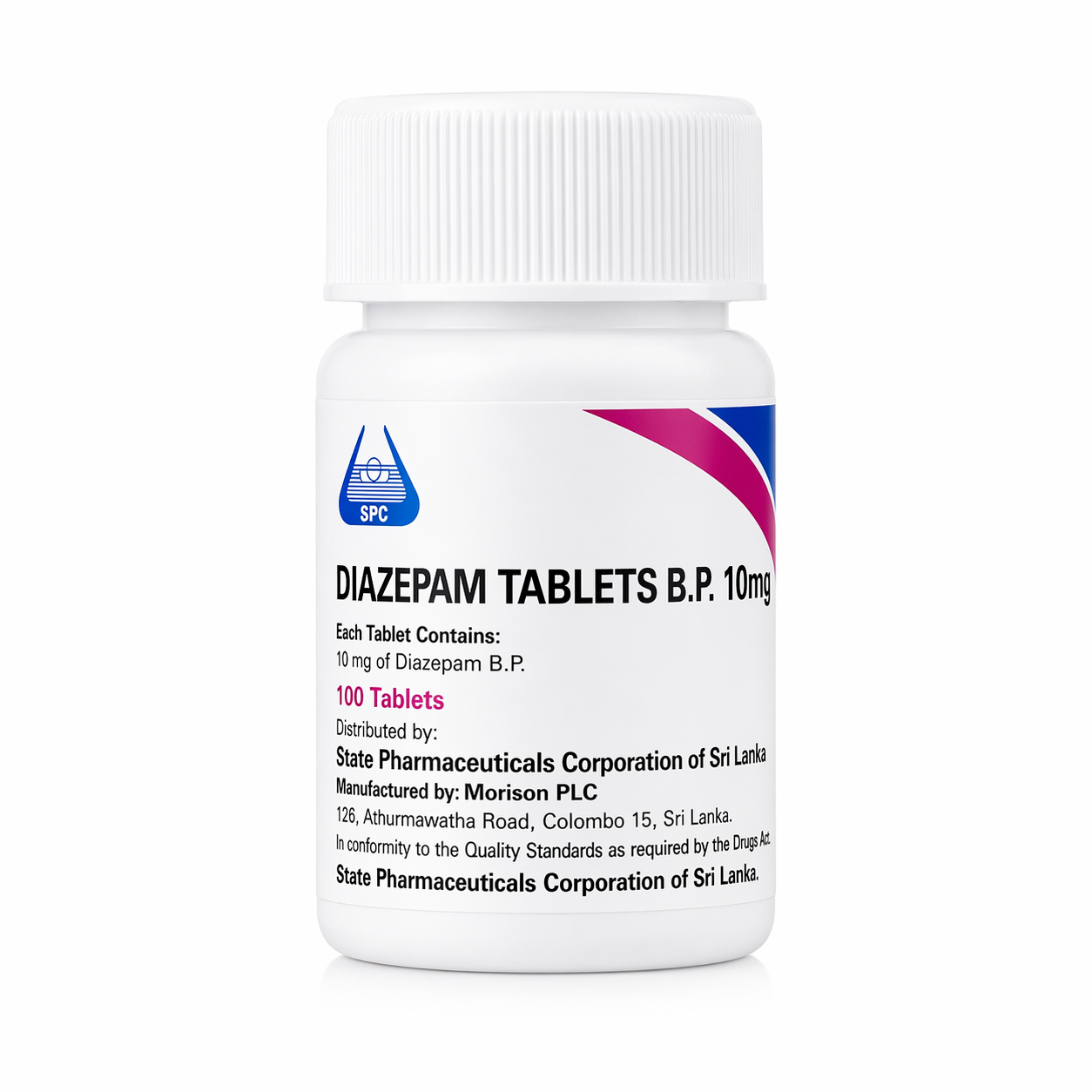 Diazepam B.P 10mg