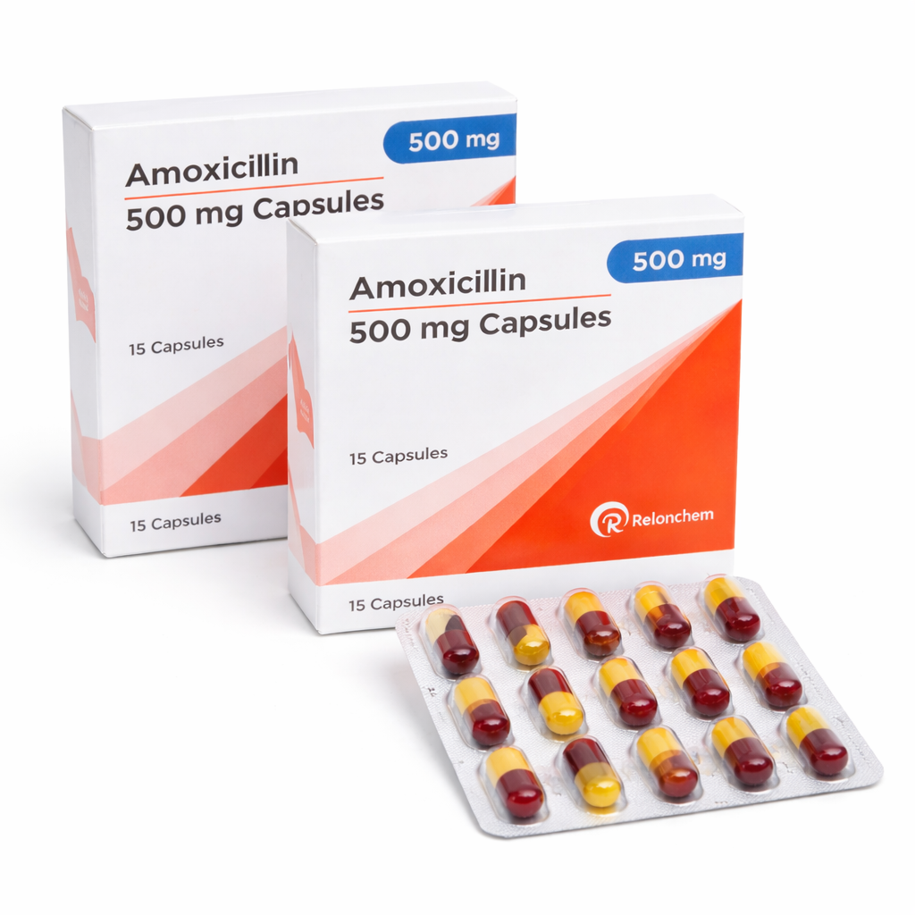 Amoxicillin Capsules 500mg (21 capsules)