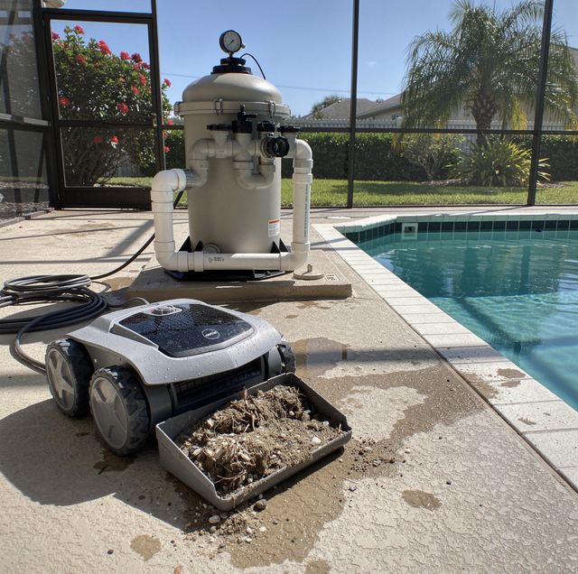 Does a Robotic Pool Cleaner Replace a Whole Service Visit?