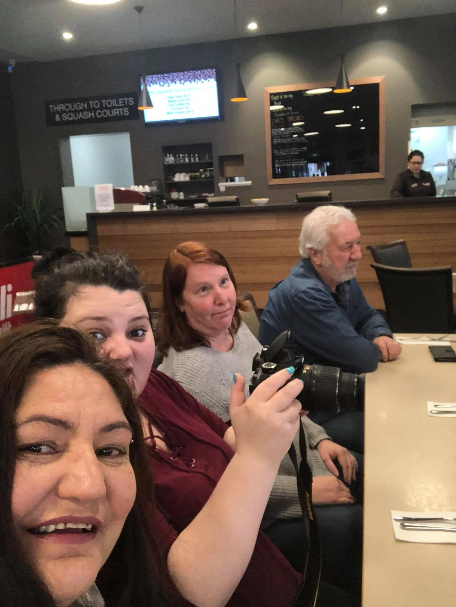 Members get together lunch