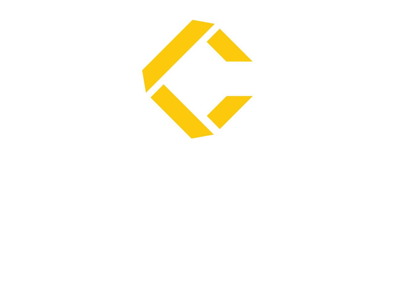 Logo for Cooper Automotive featuring a stylized yellow and black geometric letter C above the name 'COOPER' in white capital letters, with 'AUTOMOTIVE' written below in smaller white text on a black background.