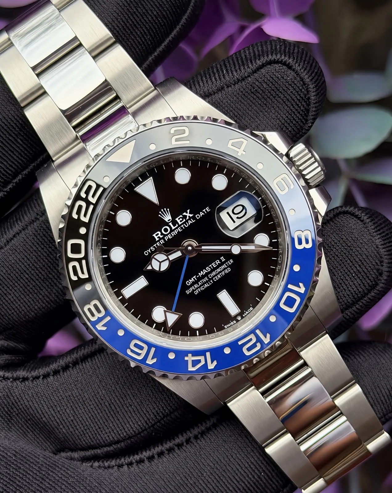Rolex GMT Master II Batman 2019 126710BLNR