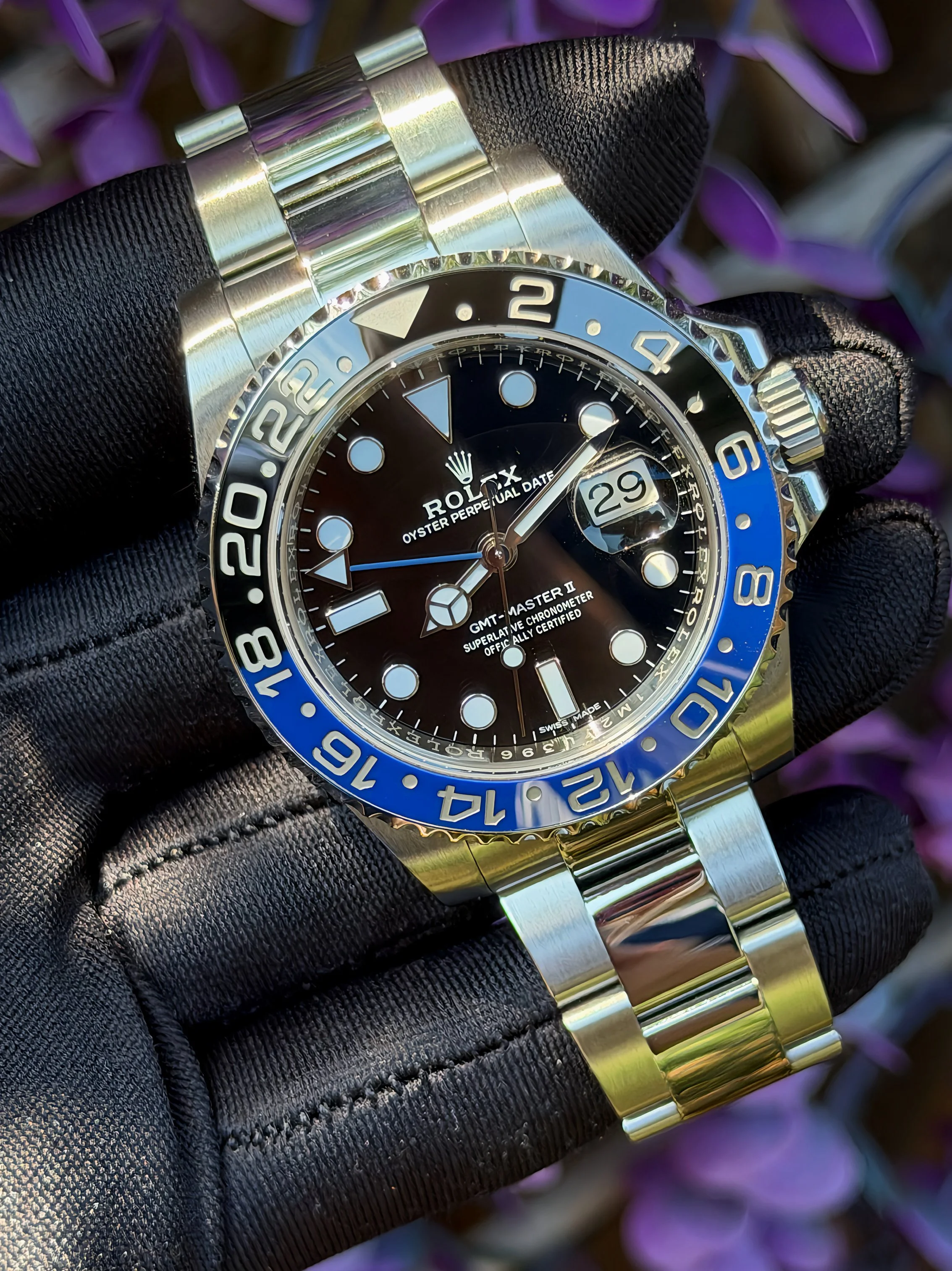Rolex GMT Master II 'Batman' 2017 Full Set