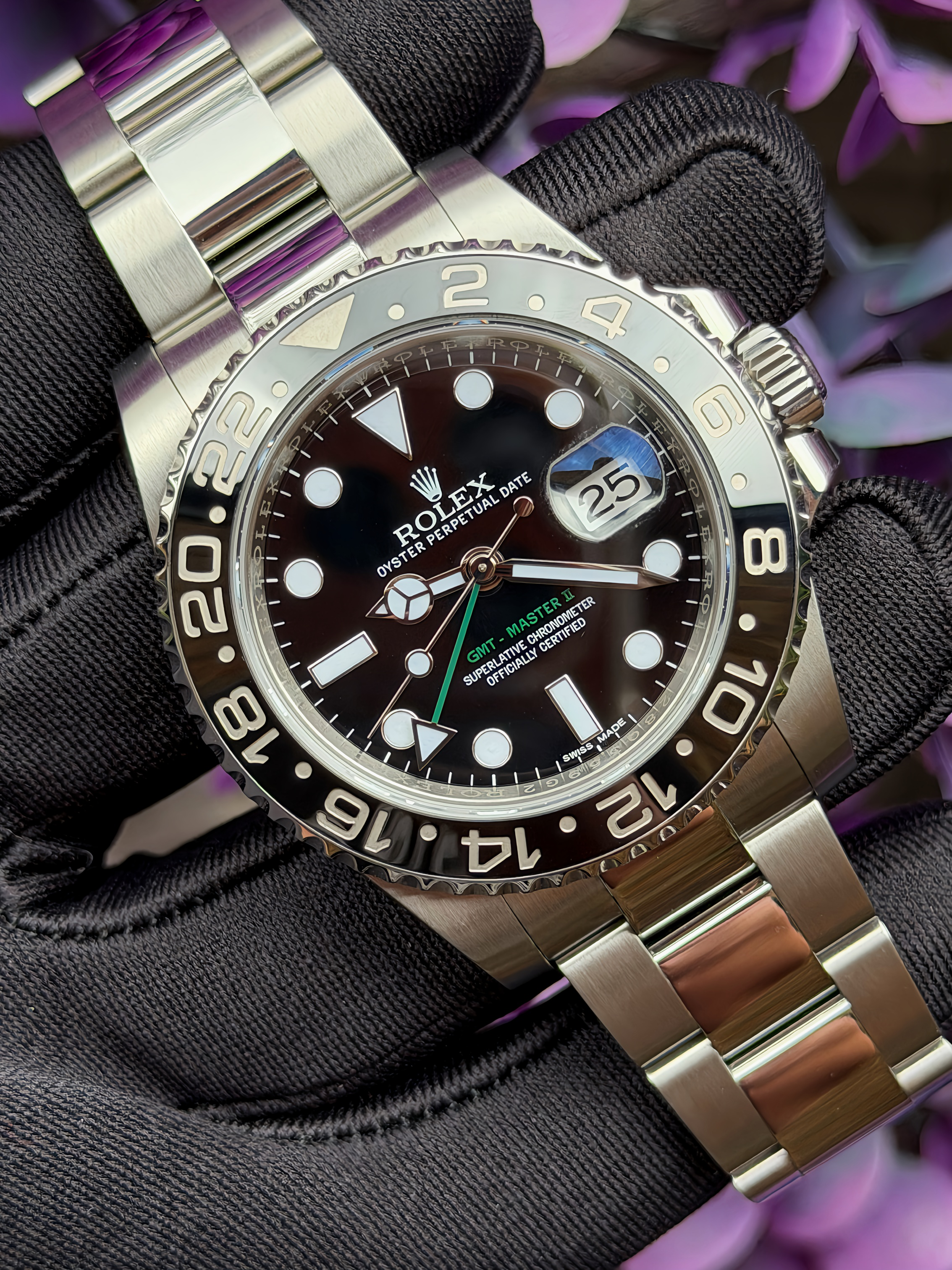 Rolex GMT Master II Green Arrow 2015 116710LN (SOLD)