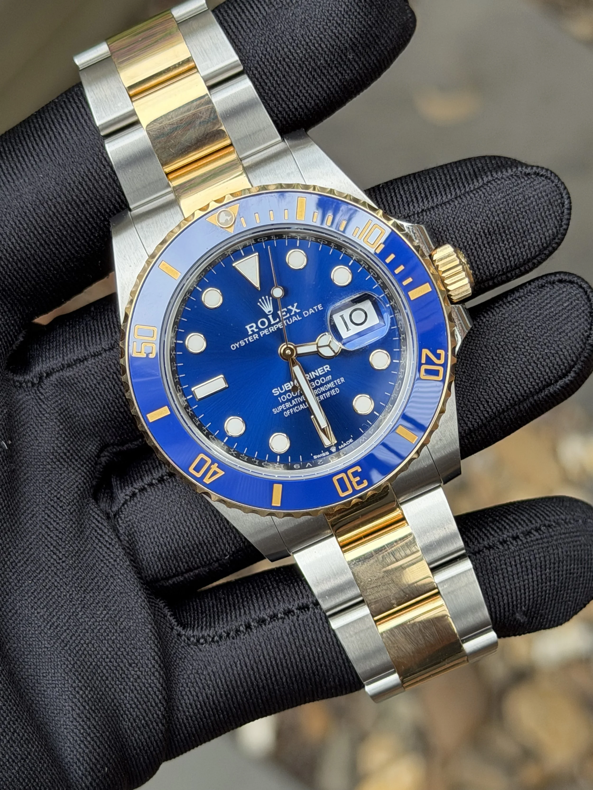 Rolex Submariner Date 41mm 'Bluesy' Two Tone Yellow Gold 2023
